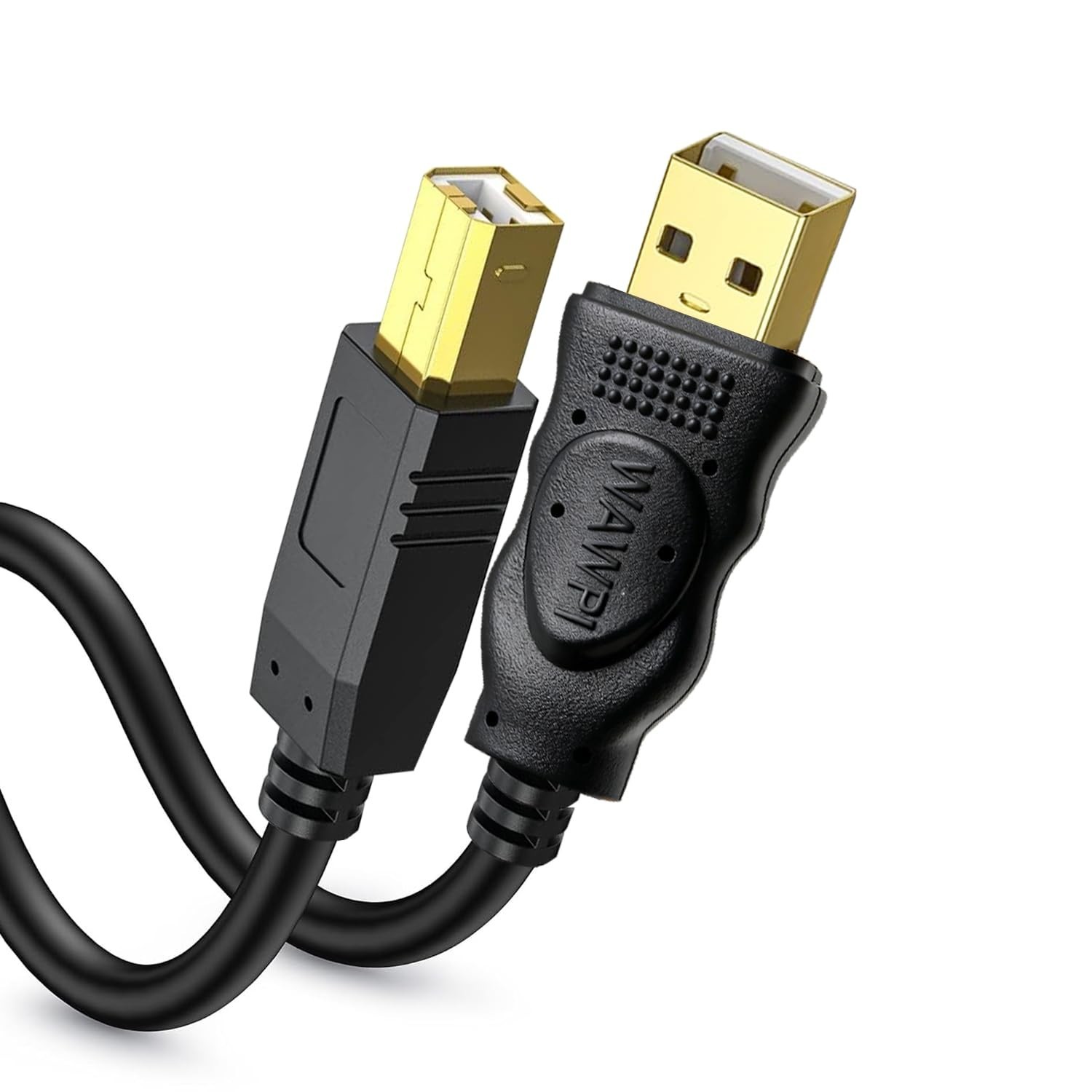 30ft USB 2.0 A to B Printer Cable for Printers, Scanners & Copiers High-Speed…