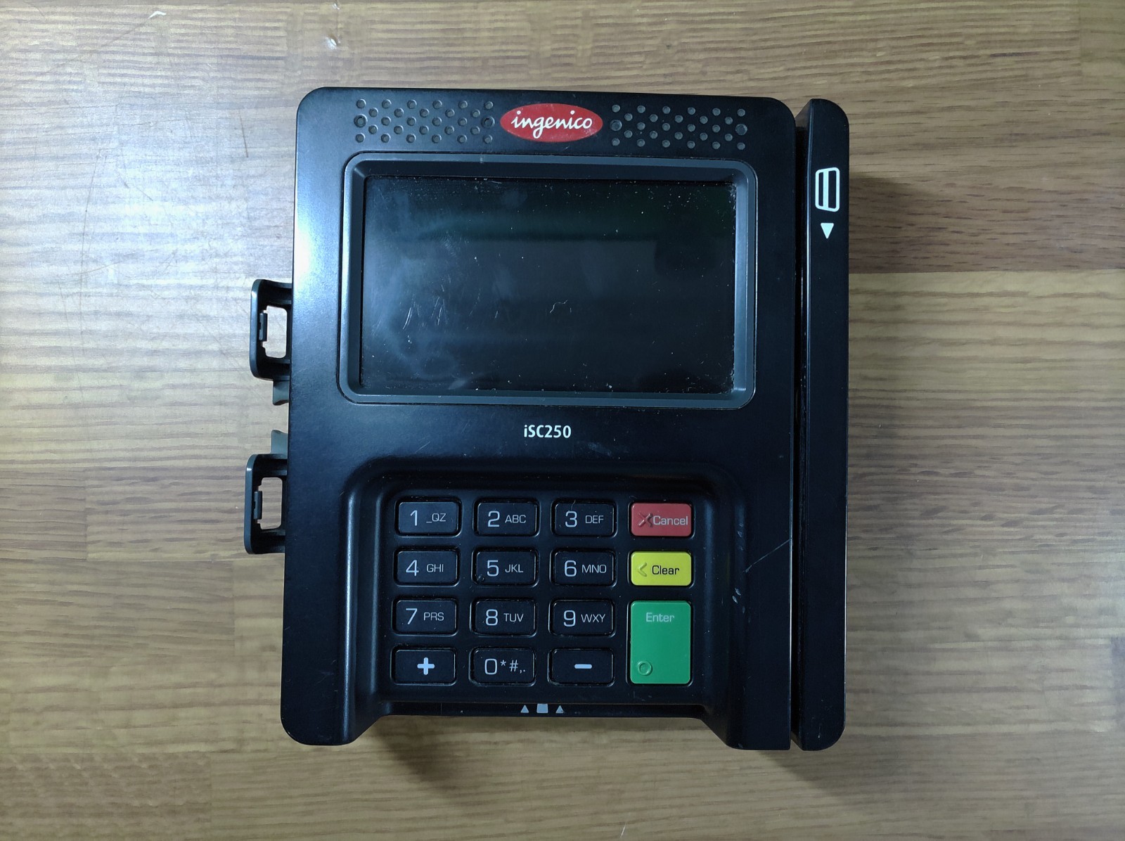 INGENICO ISC TOUCH 250 PAYMENT TERMINAL CREDIT CARD MACHINE