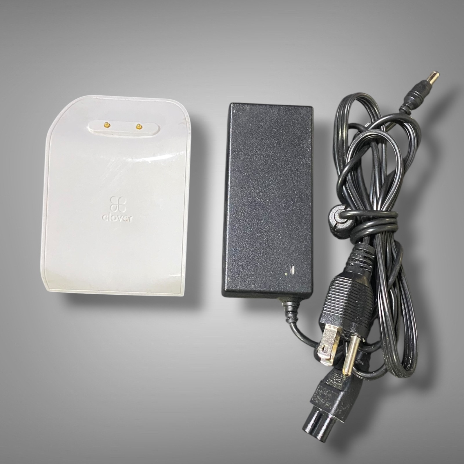 ✅ Clover Flex Cradle Charging Dock K400 with OEM Power Supply Adapter ⚙️