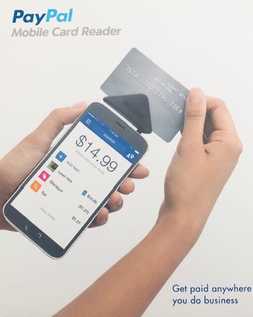 TWO -PayPal Mobile Credit Card Reader Swiper For Android Windows iOS