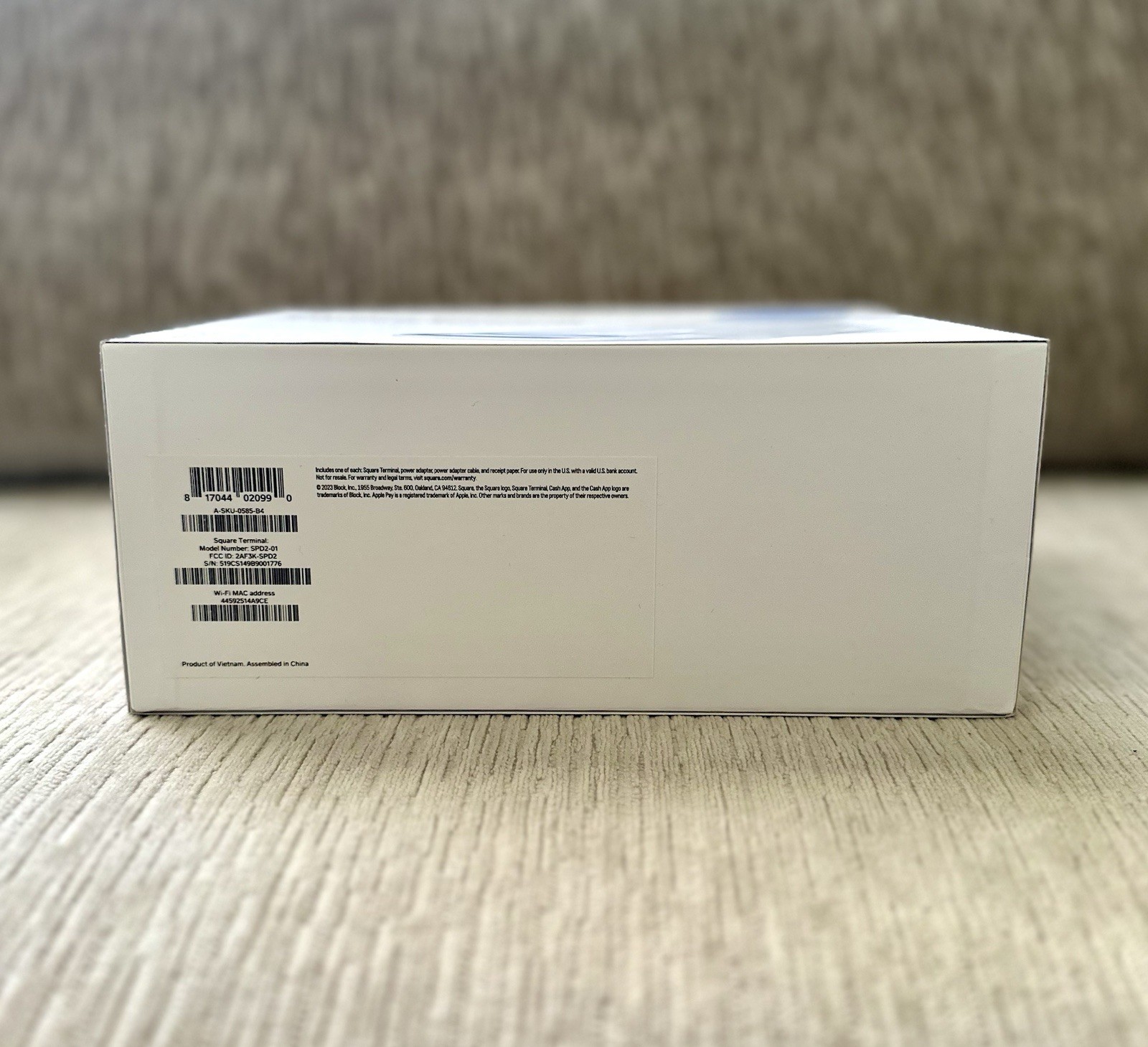 Square Terminal – Credit Card Reader Machine Mobile POS SPD2-01 NEW SEALED FAST
