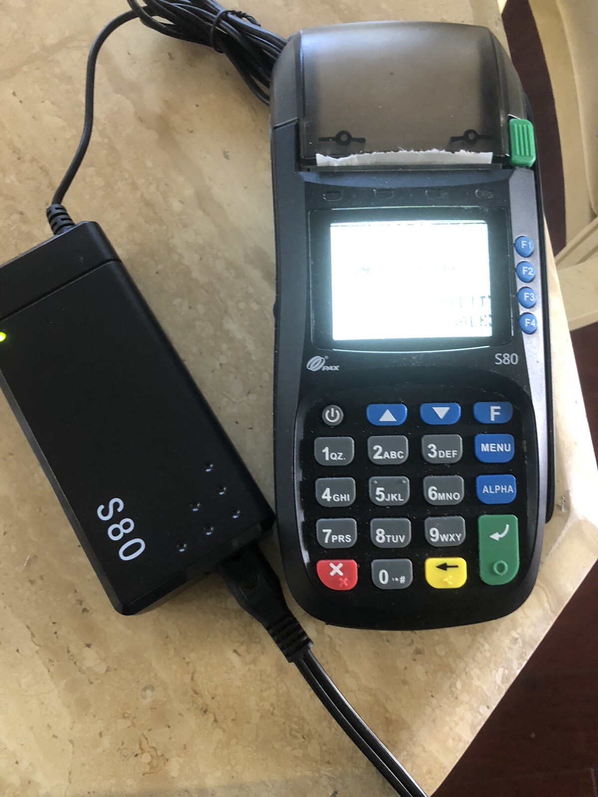 PAX S80 Contactless Credit Card Terminal (S80-M0L-363-02EA)