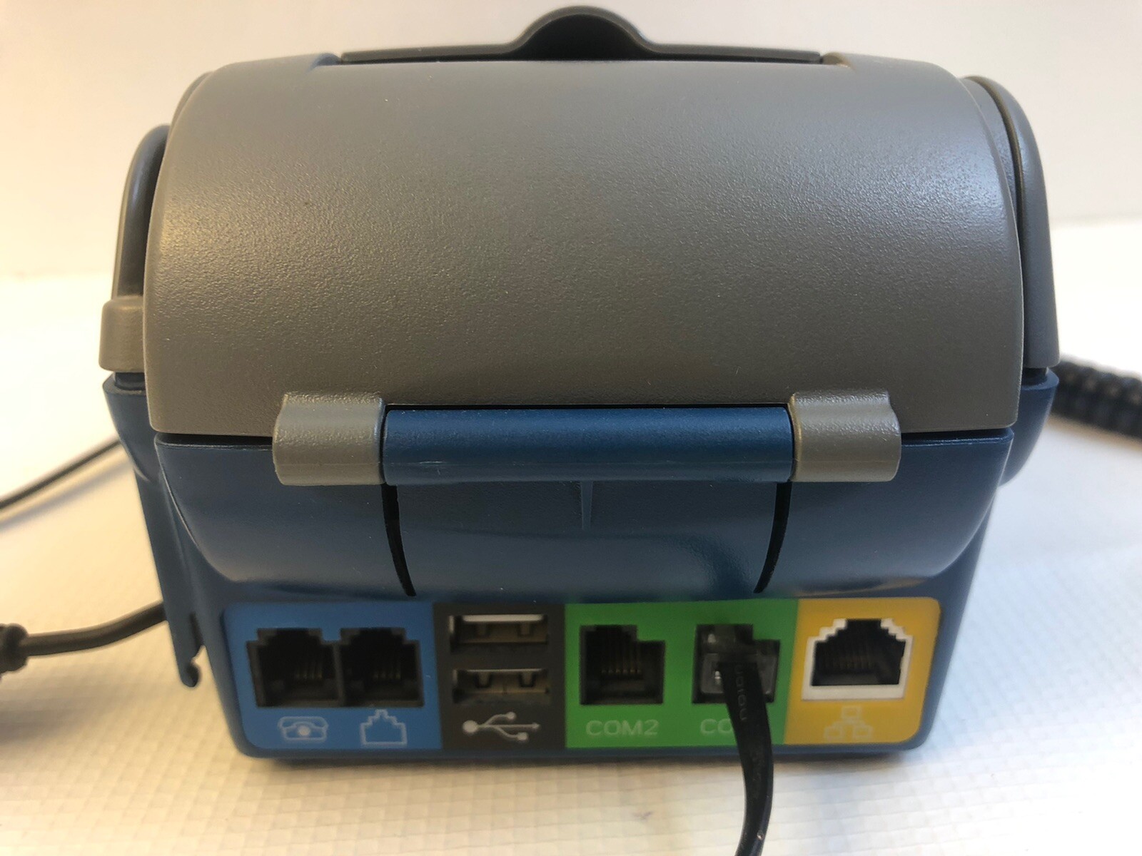 First Data FD-100 Credit Card Terminal Machine + FD-10 8001 PCI Keypad WORKS