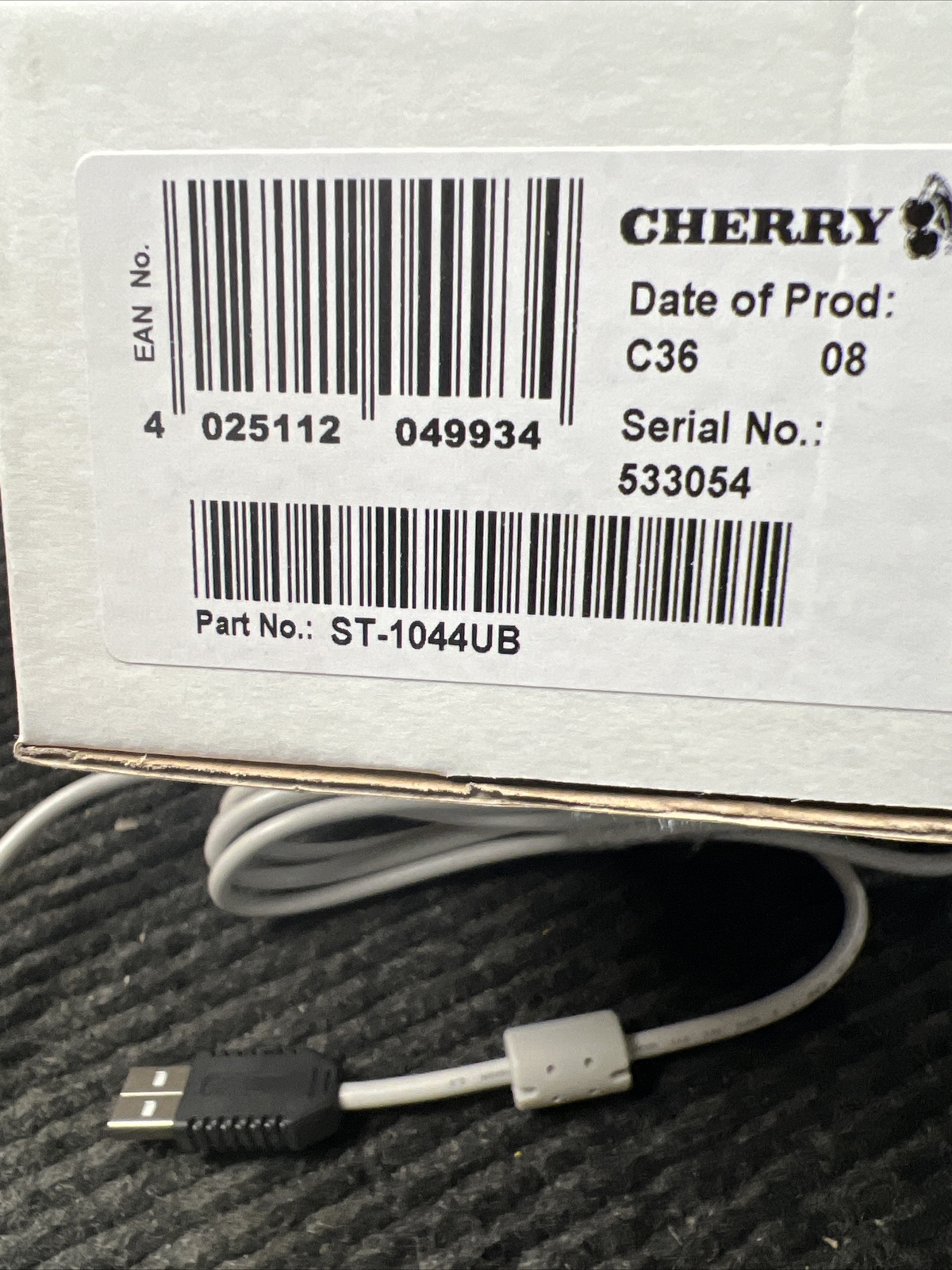 New in Box Cherry ST-1044UB USB Smart Card Reader FREE S/H