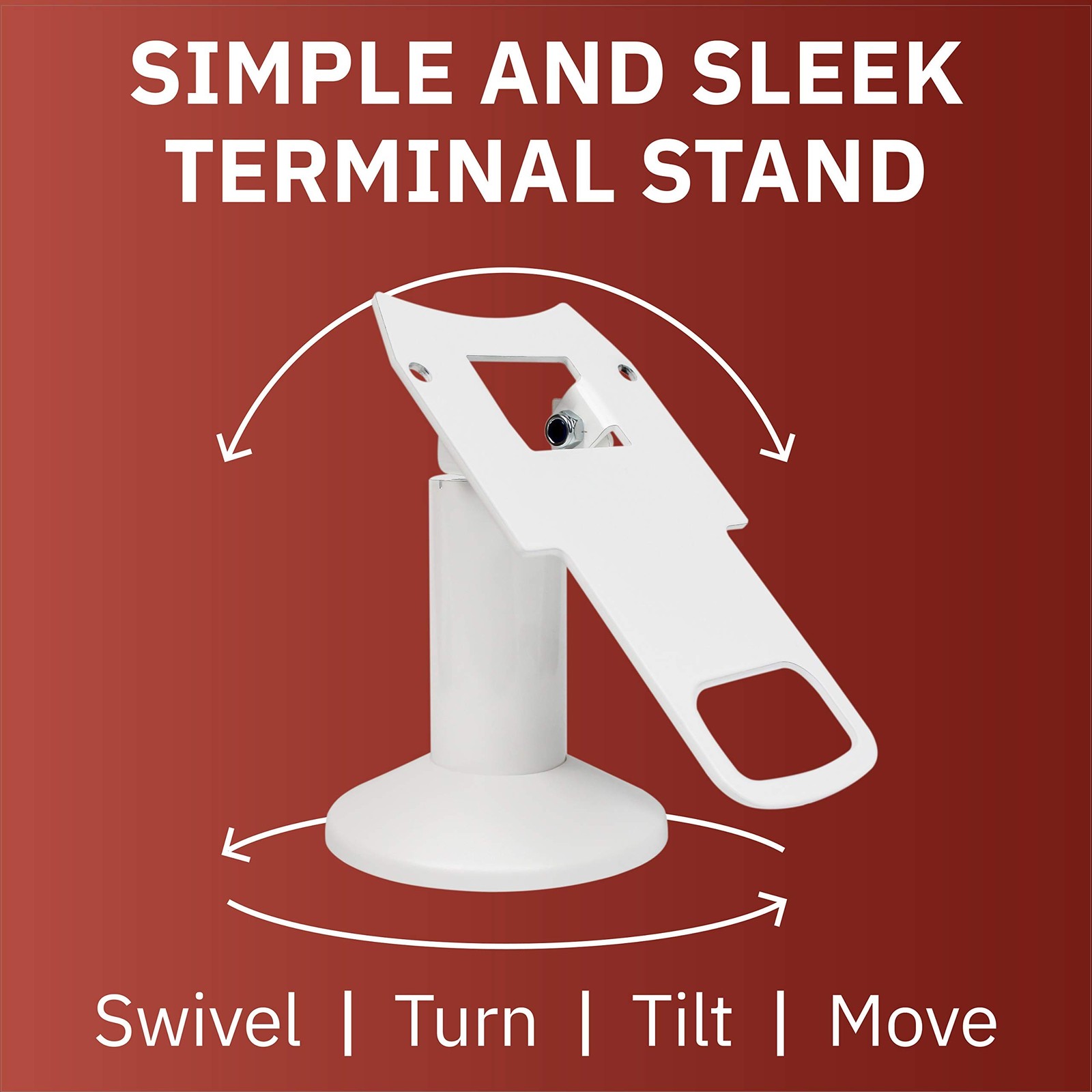 DCCStands Swivel and Tilt Clover Mini/Clover Mini 3 Terminal Stand – Low Prof…