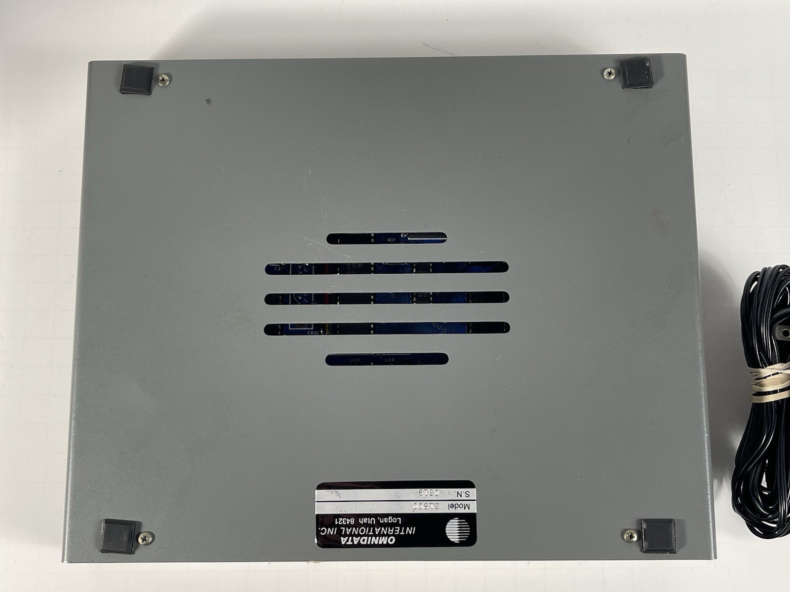 OMNIDATA Easy Logger Reader Terminal W/ AC Adapter EL800