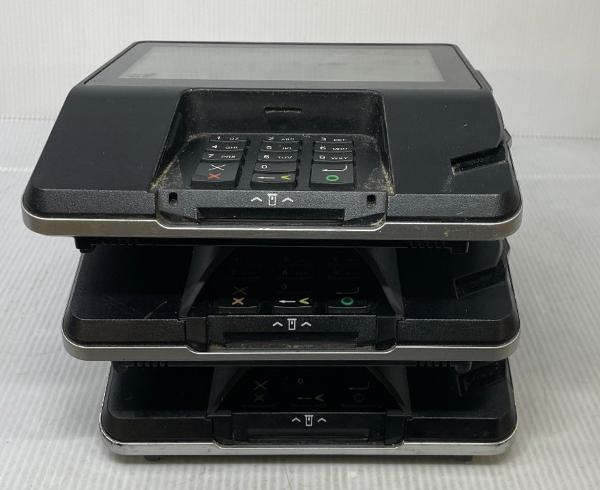Lot of 3 Verifone Credit Card Payment Terminal MX925CTLS – UNTESTED