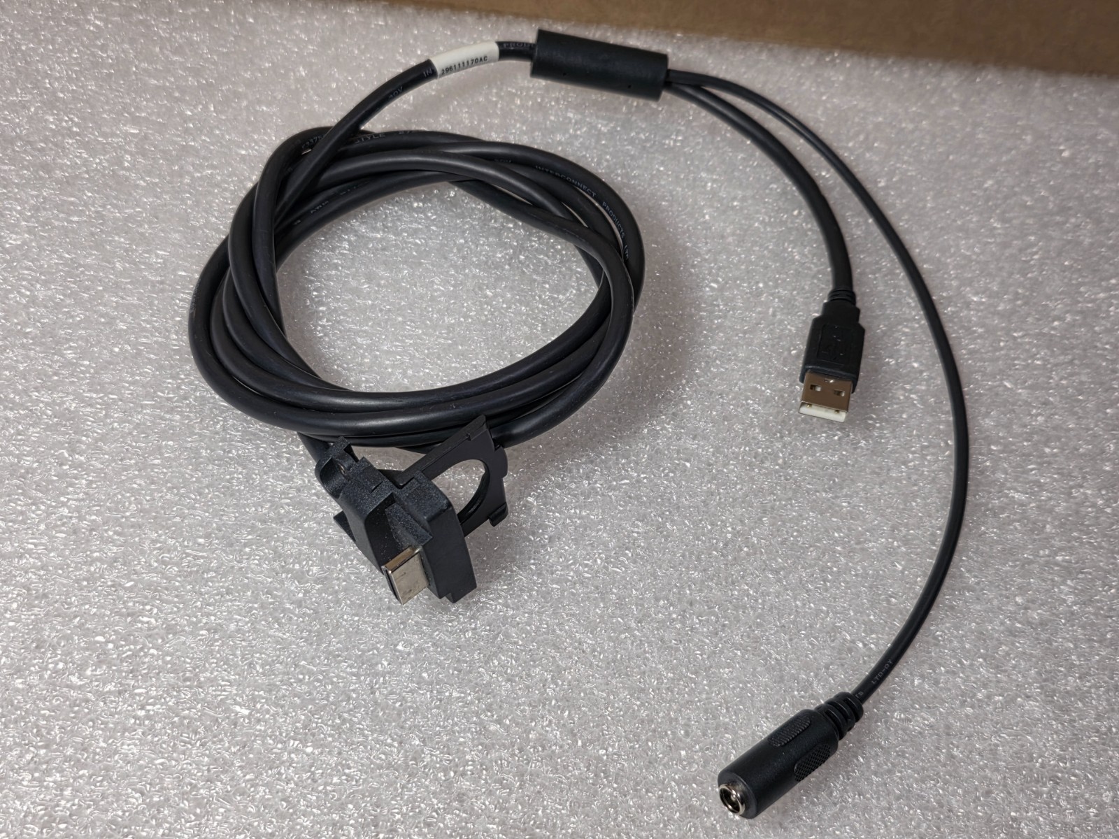 Ingenico Cable 296111170AC, D USB HDMI, PSC16A-080L6 Power, 296189194 Pen Stylus