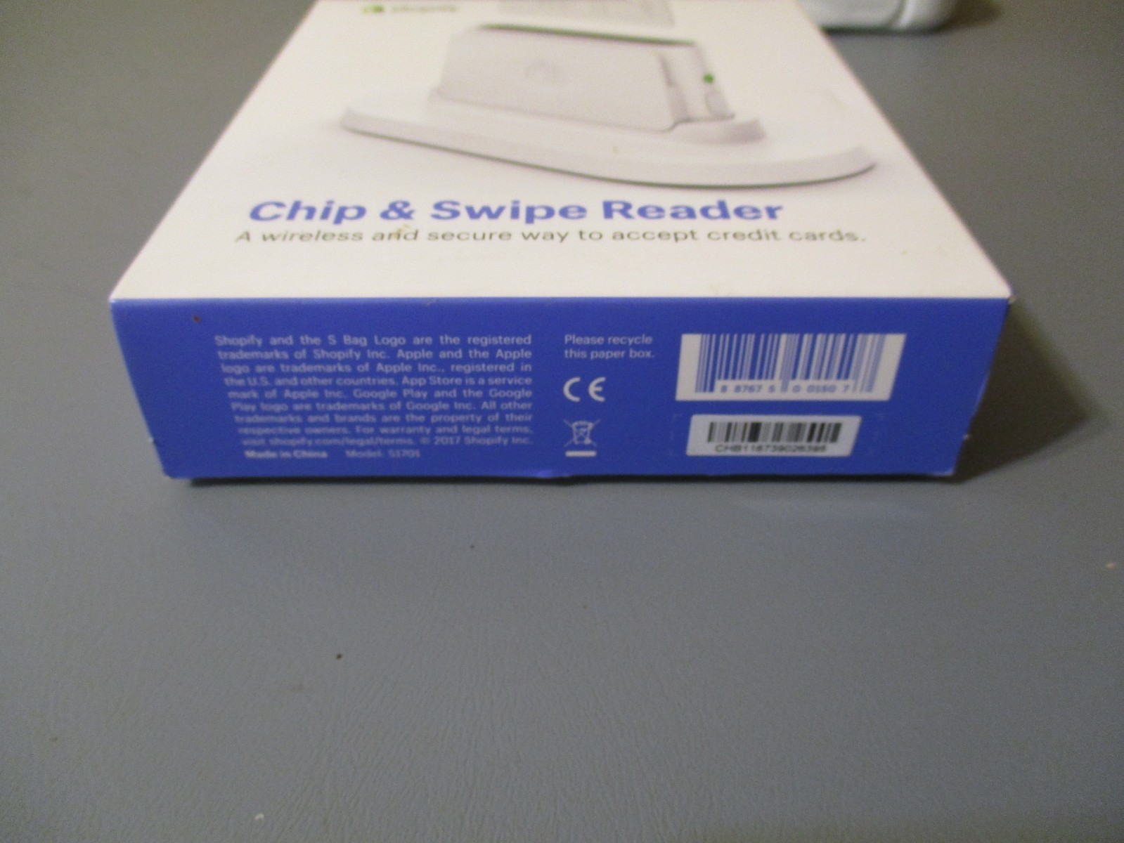 SHOPIFY CHIP & SWIPE READER NEW NEVER USED