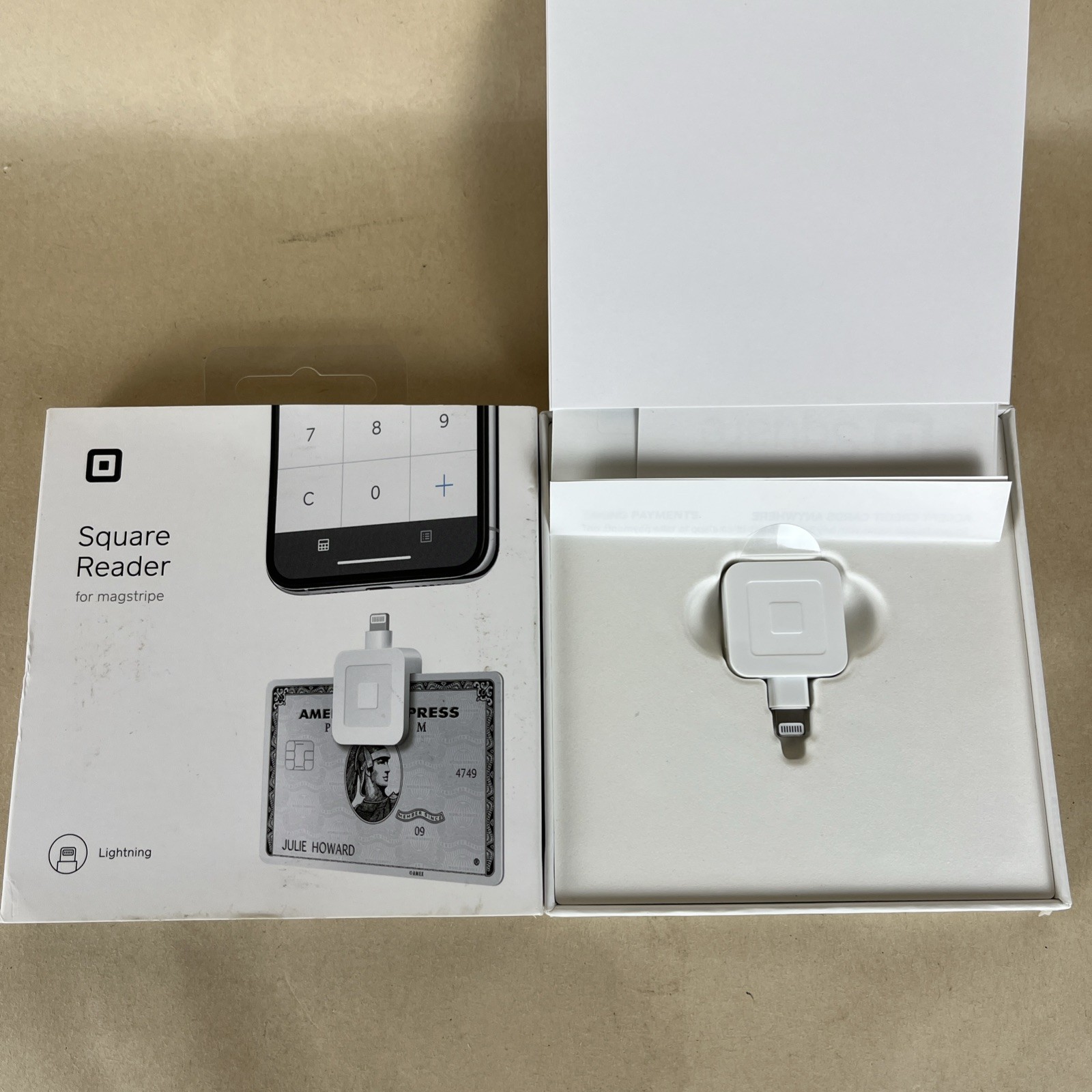 SQUARE READER FOR MAGSTRIPE PAYMENT READER ASKU0523 New Open Box