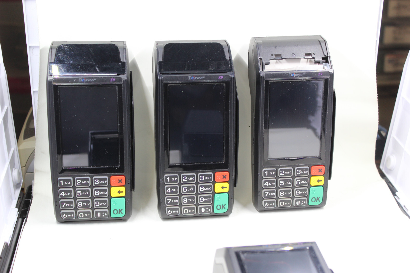 Lot of 5 Dejavoo Z8 Vega3000 Credit Card Reader Terminals – Wholesale Deal