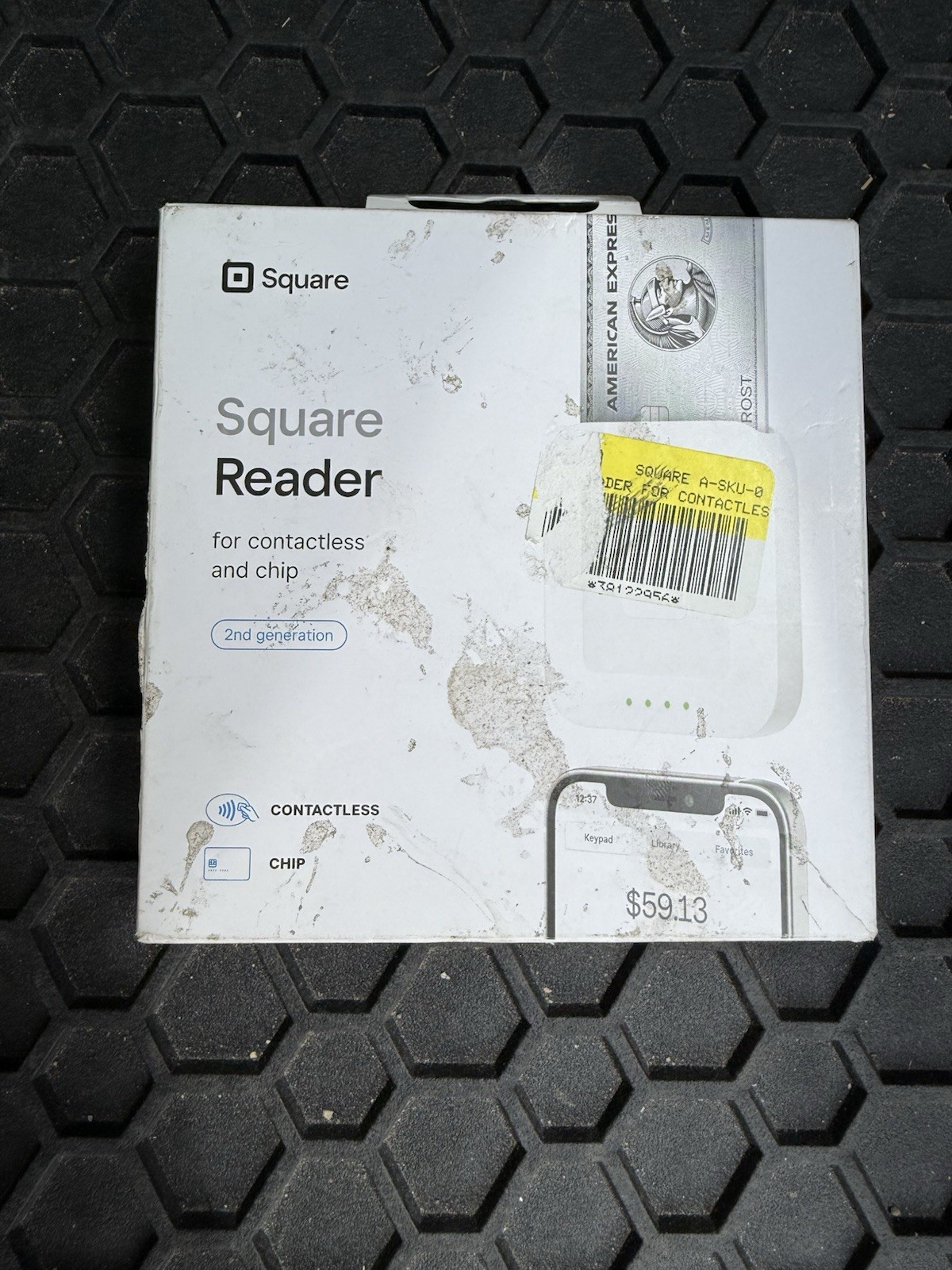 Square Reader 2nd Gen Wireless Credit Card Reader for iOS Android