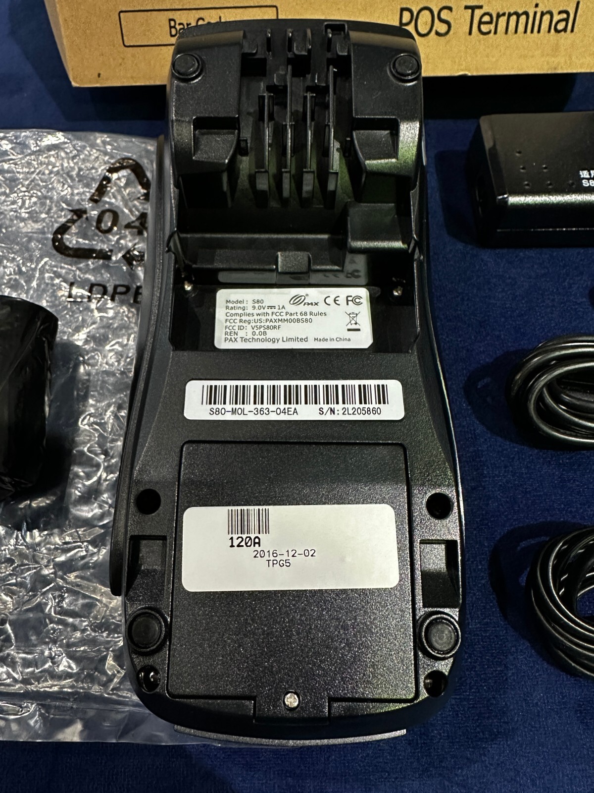 PAX Technology Limitid P.O.S. S80 Brand NEW !!!