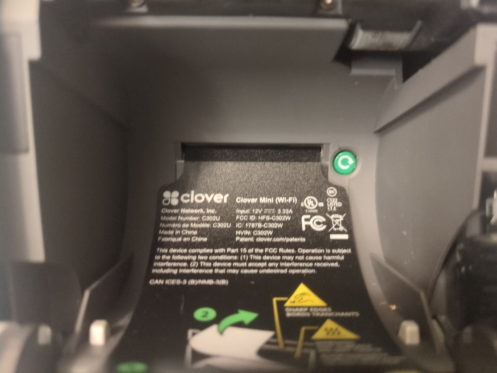 LOT OF 3 CLOVER MINI POS SYSTEM C302U / C300 For Repair