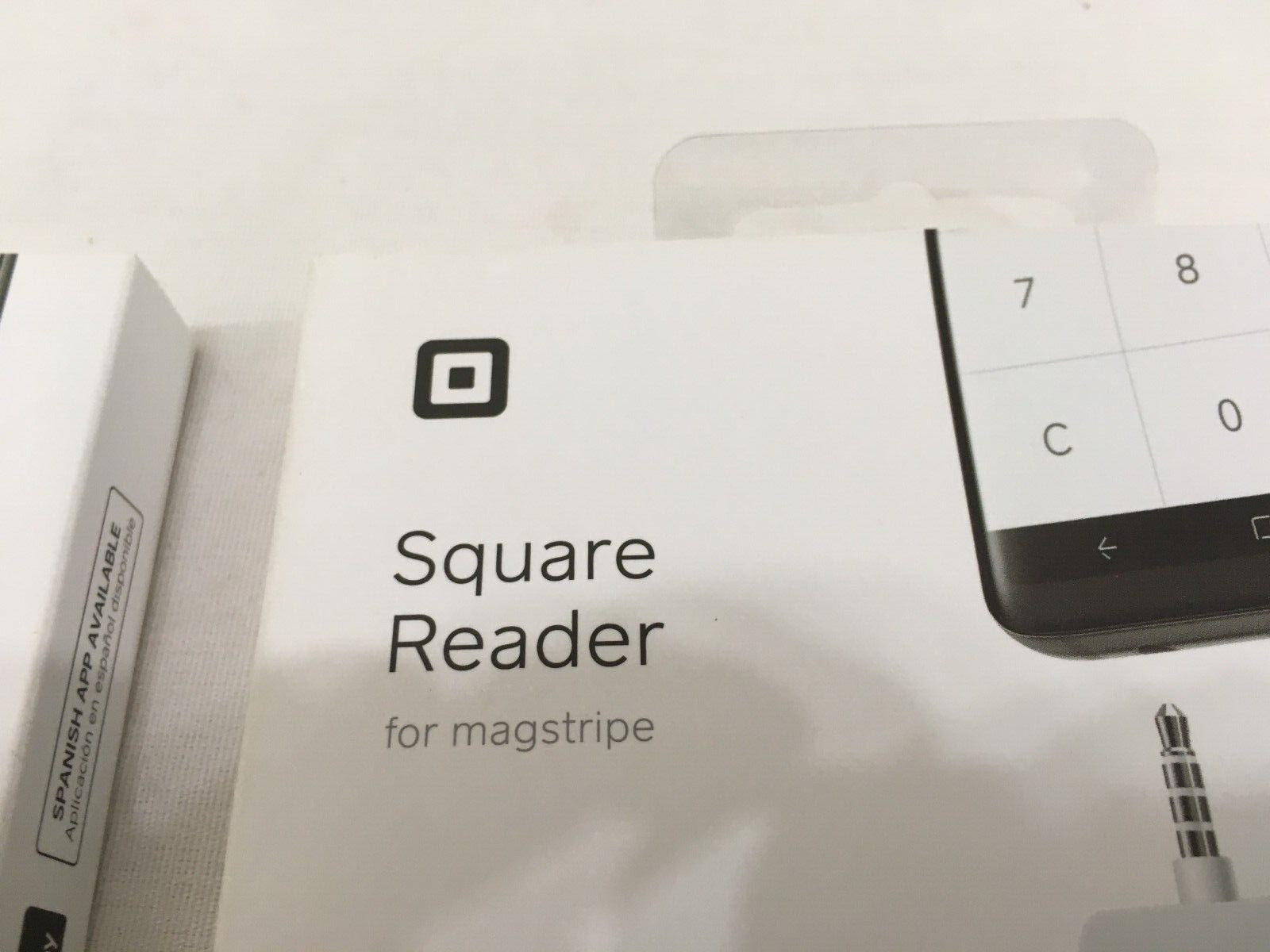 (2) NEW Square Credit Card Reader for Magstripe w/Headset Jack for Apple Android