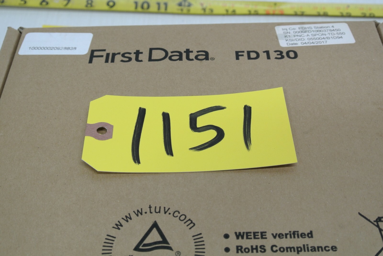 First Data Verifone Pin Pad #1000SE & FD55 Credit Card Processing Free Ship