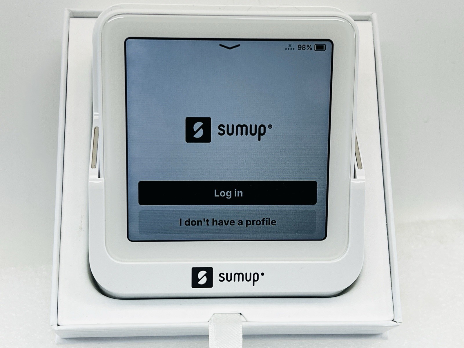 Genuine Sumup Solo Mobile Wi-Fi Smart Card Terminal Reader White Read!