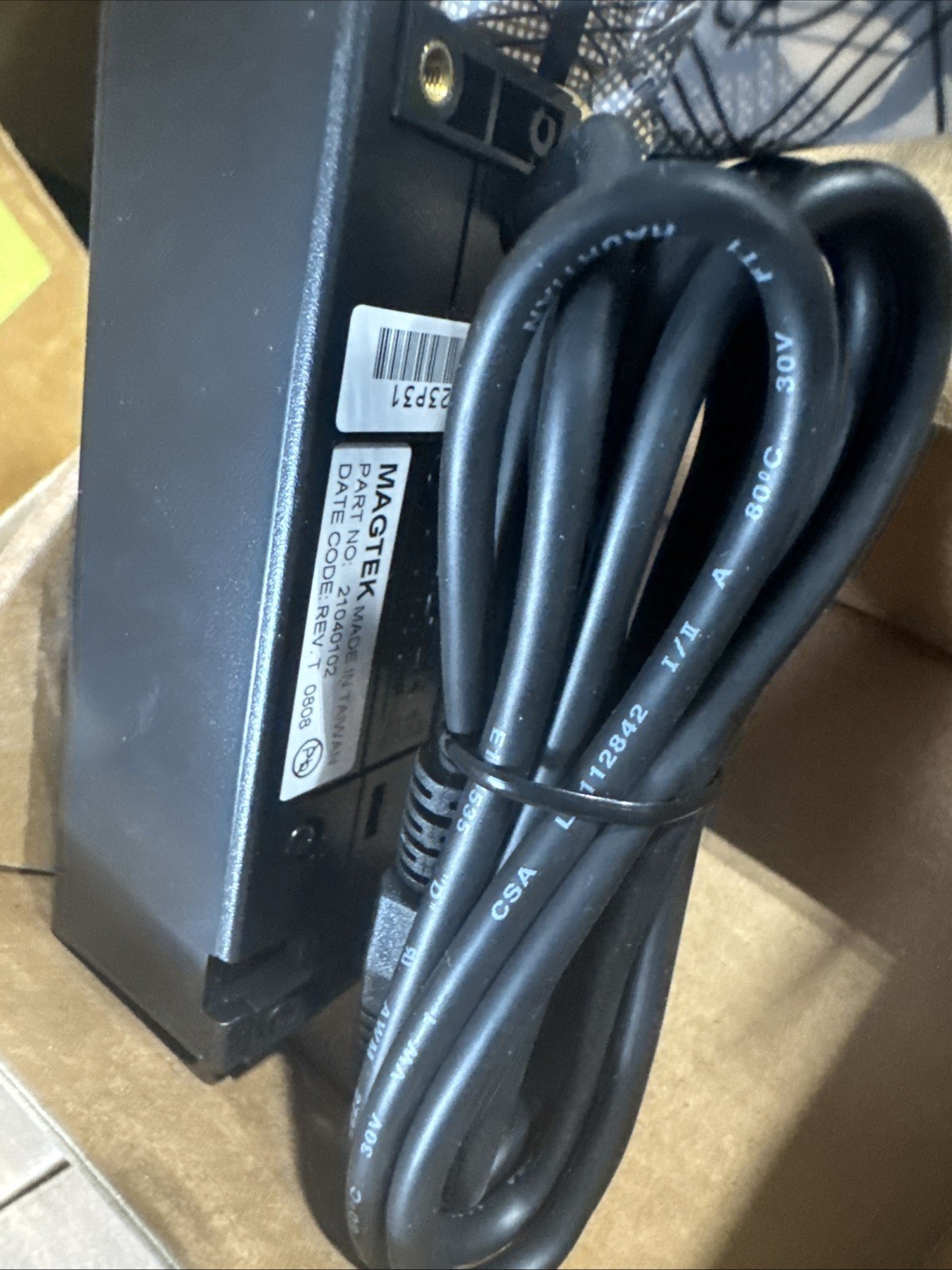 Magtek Triple Track Magnetic Strip Swipe Reader w/ USB HID Interface PN 21040102