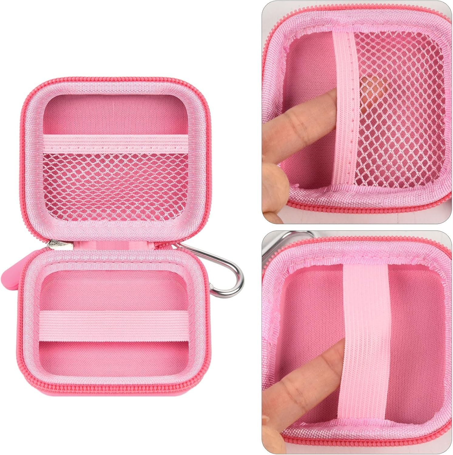 Pink Hard EVA Chip Card Reader Case – Lightweight & Water-Resistant Protection