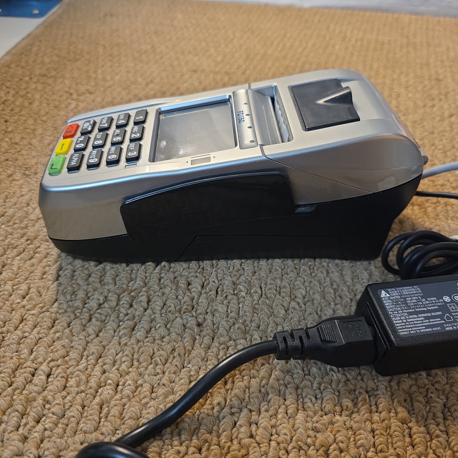 First Data FD150 EMV Contactless Credit Card Terminal Dial/IP WiFi ** Tested