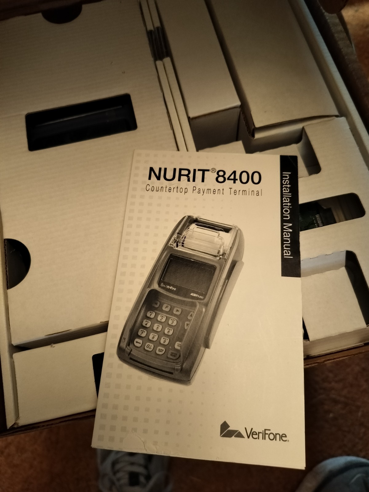 VeriFone NURIT 8400 Countertop Payment Terminal System ~ BRAND NEW!!! 99c Auctio