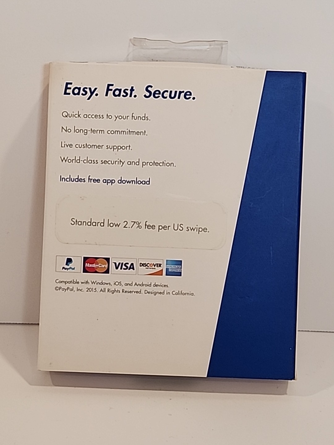 PayPal Mobile Card Reader Open Box Compatible w/ iPhone Android Windows Devices