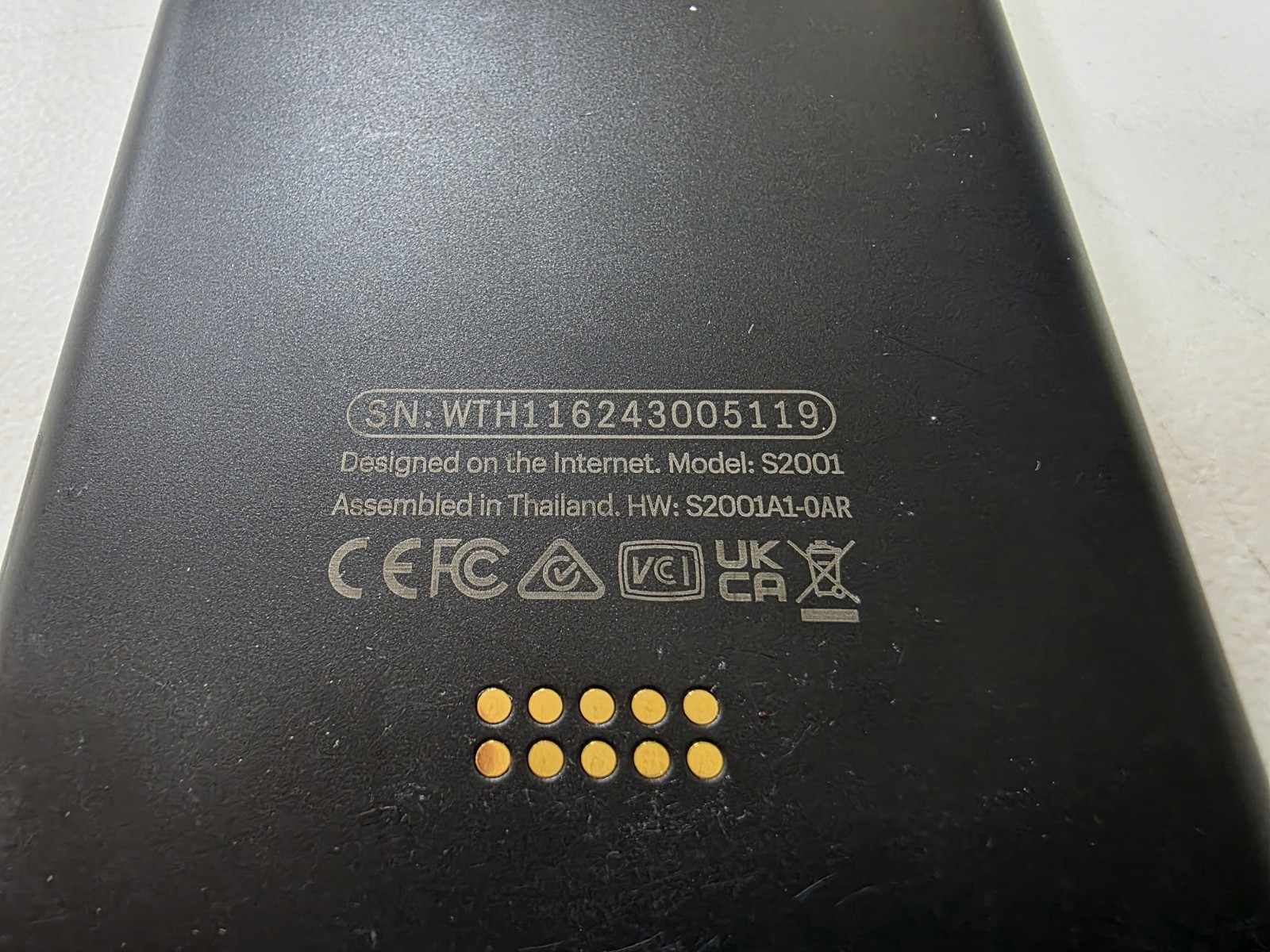 Shopify POS GO S2001 Handheld Portable Card Reader & Scanner FIREWALL ERROR