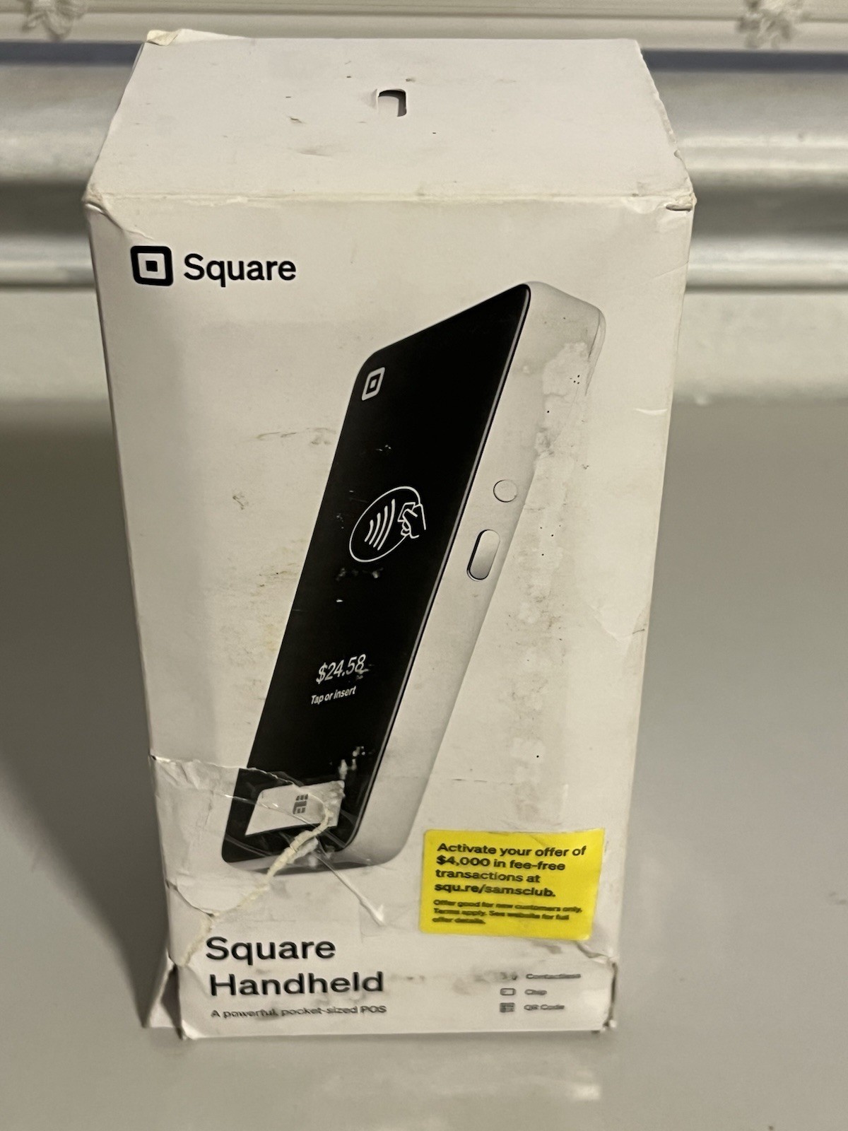 SQUARE SPD3-01 Square Handheld Credit Card Reader White