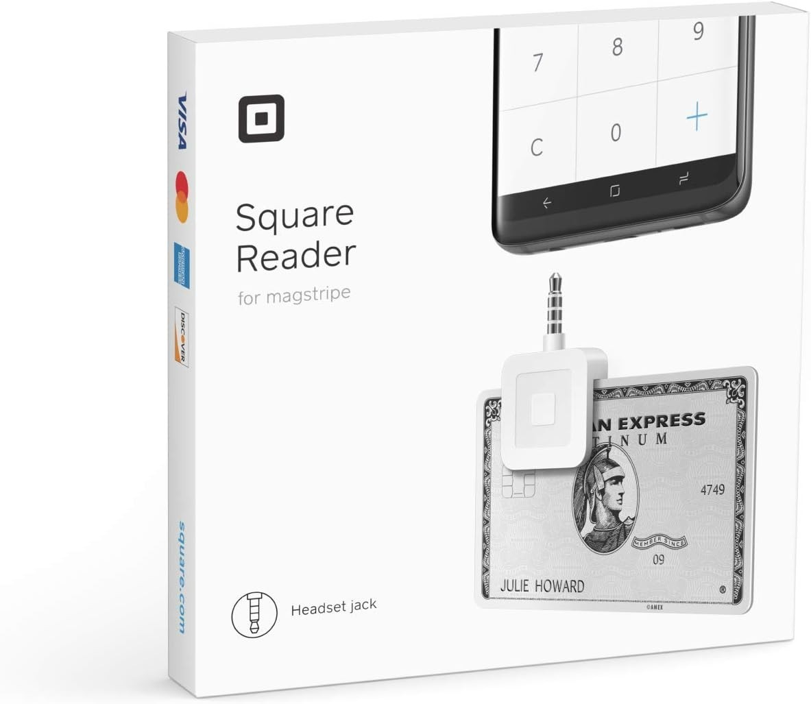 Reader for magstripe headset jack