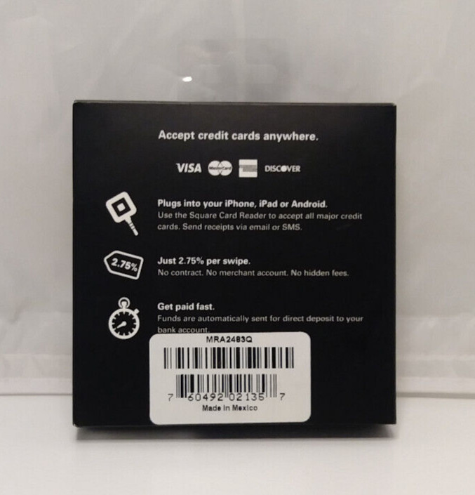 Square Card Reader For Apple iPhone & Android