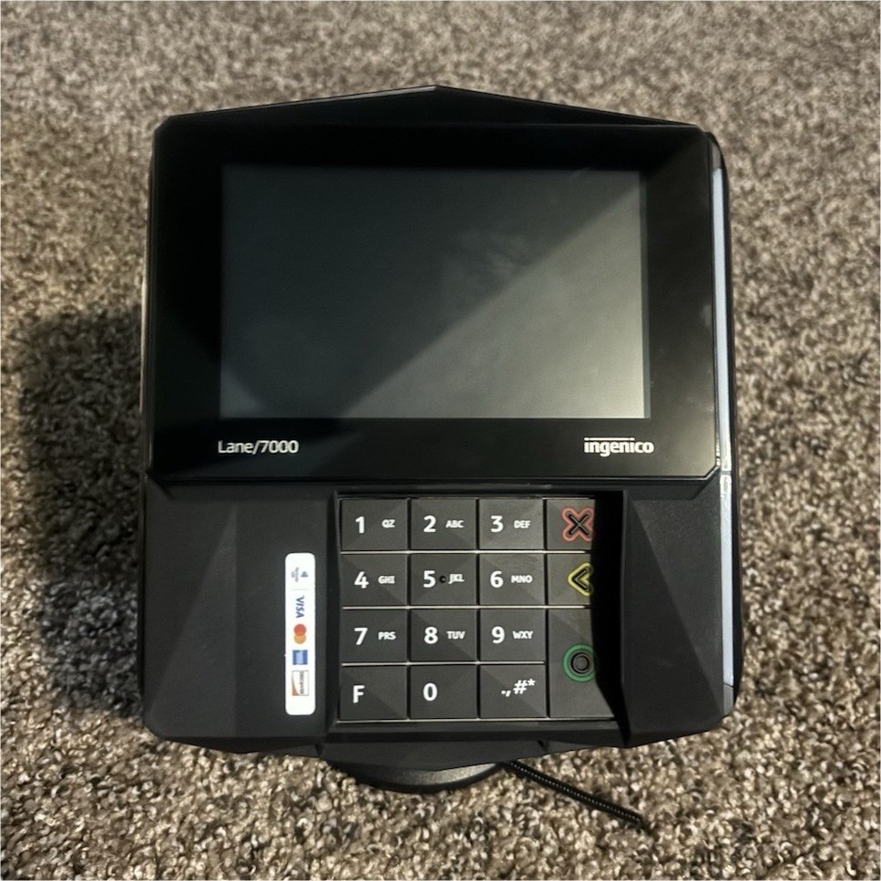 Ingenico Lane/7000 Wired Credit Card Terminal POS Reader Credit Card Terminal