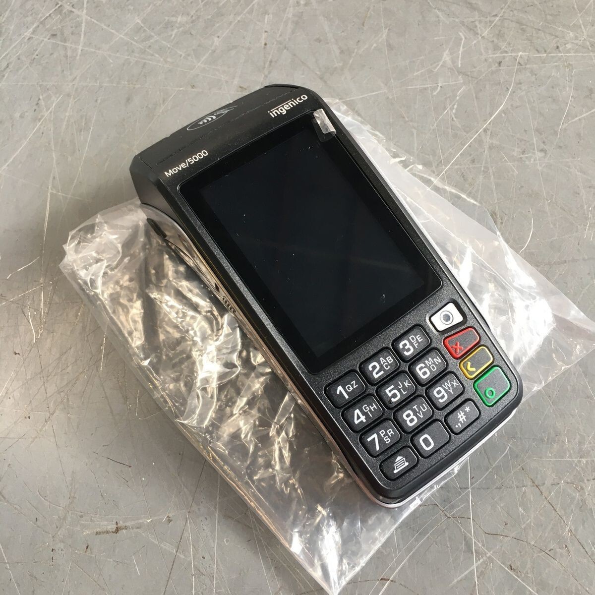 Ingenico Move 5000 Pos Payment Credit Card Terminal With Battery