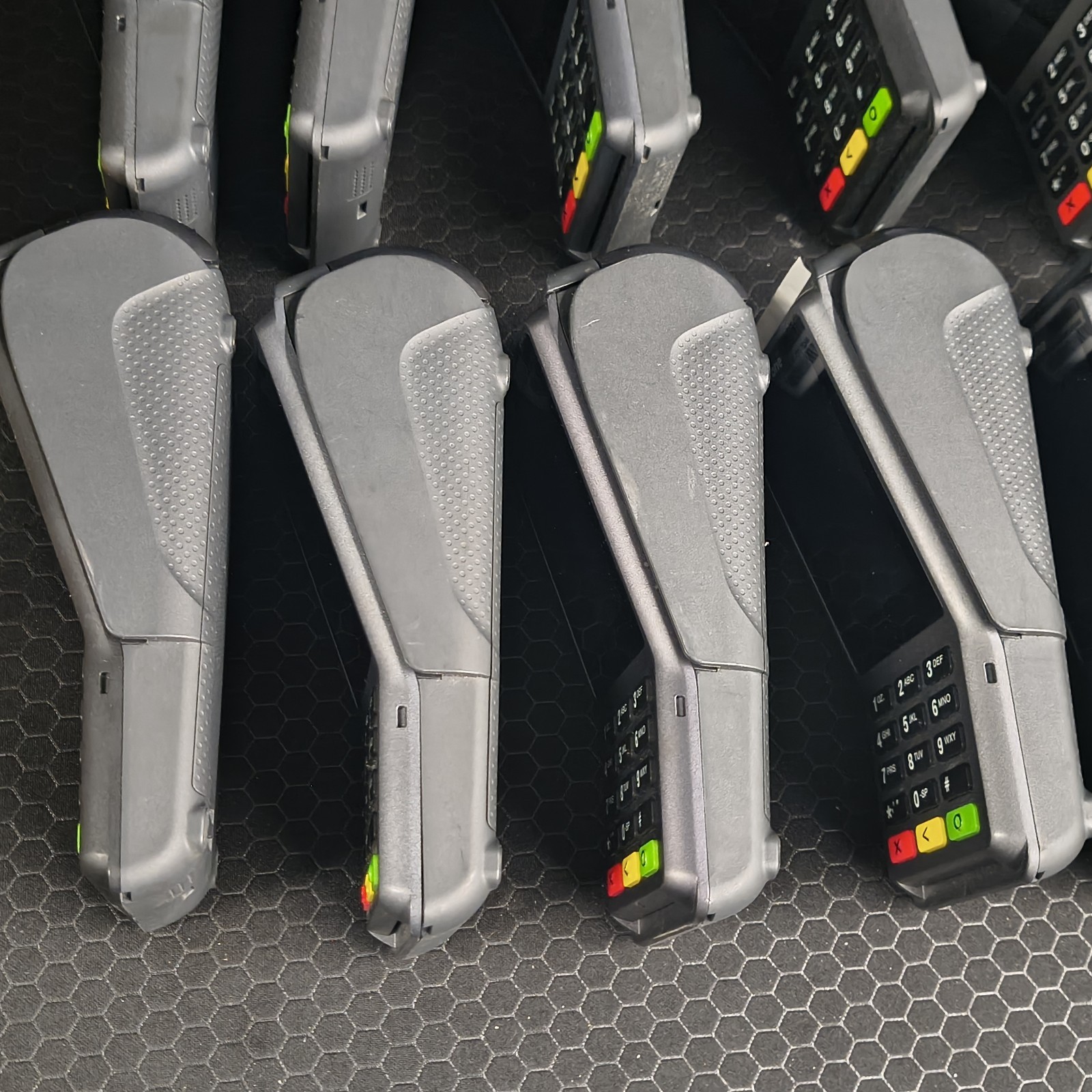 VERIFONE V400C PLUS – Lot Of 12. Untested. Sold As Is (See Pics + Desc).