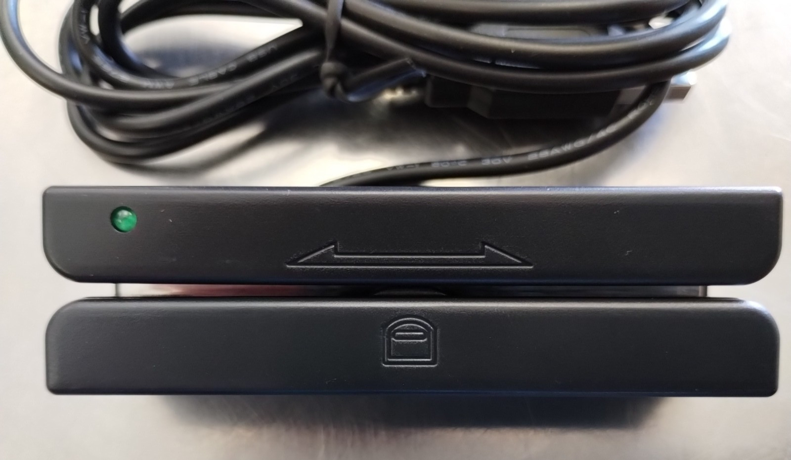 USB Magnetic-Stripe Credit Card Reader RM-MSR90