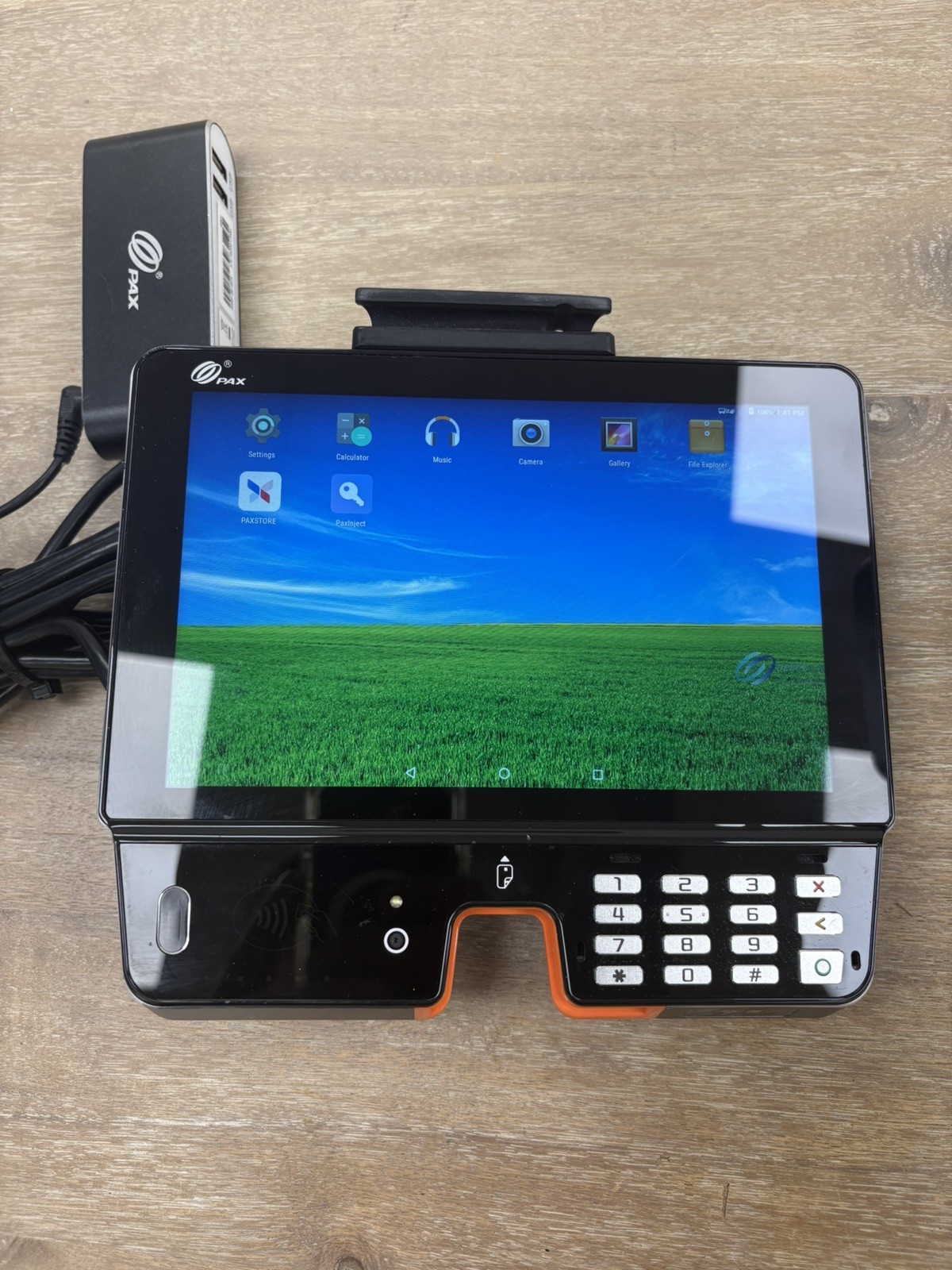 PAX Aries8 Credit Card Machine Tablet Handheld POS System-turns on/untested (T3)