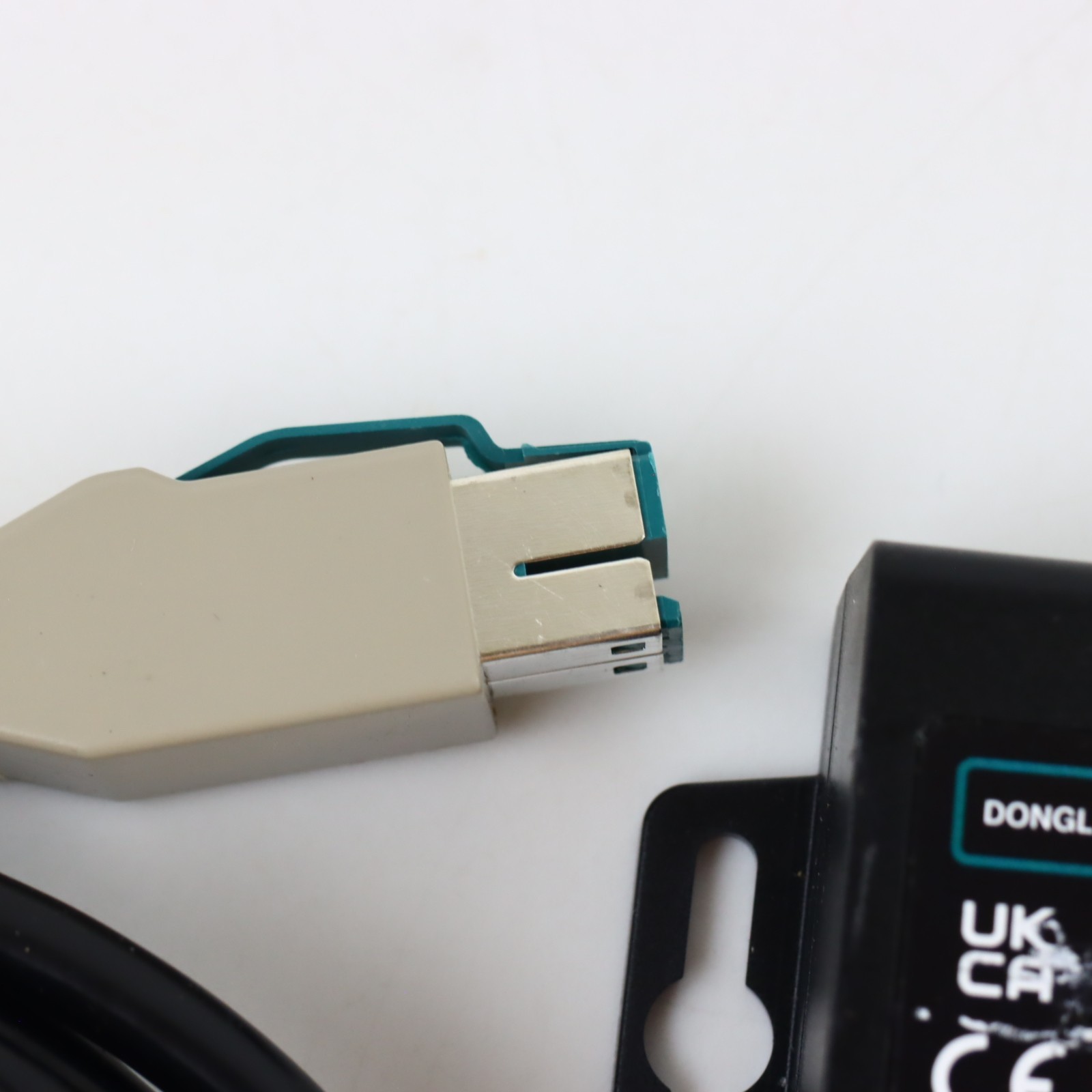 Verifone 445-114-01-A Orange D2 Ethernet Adapter USB-C Dual Gigabit RJ45 Dongle