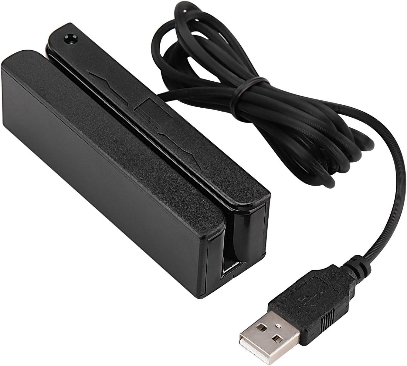USB Swipe Magnetic Credit Card Reader 3 Tracks Mini Smart Card Reader