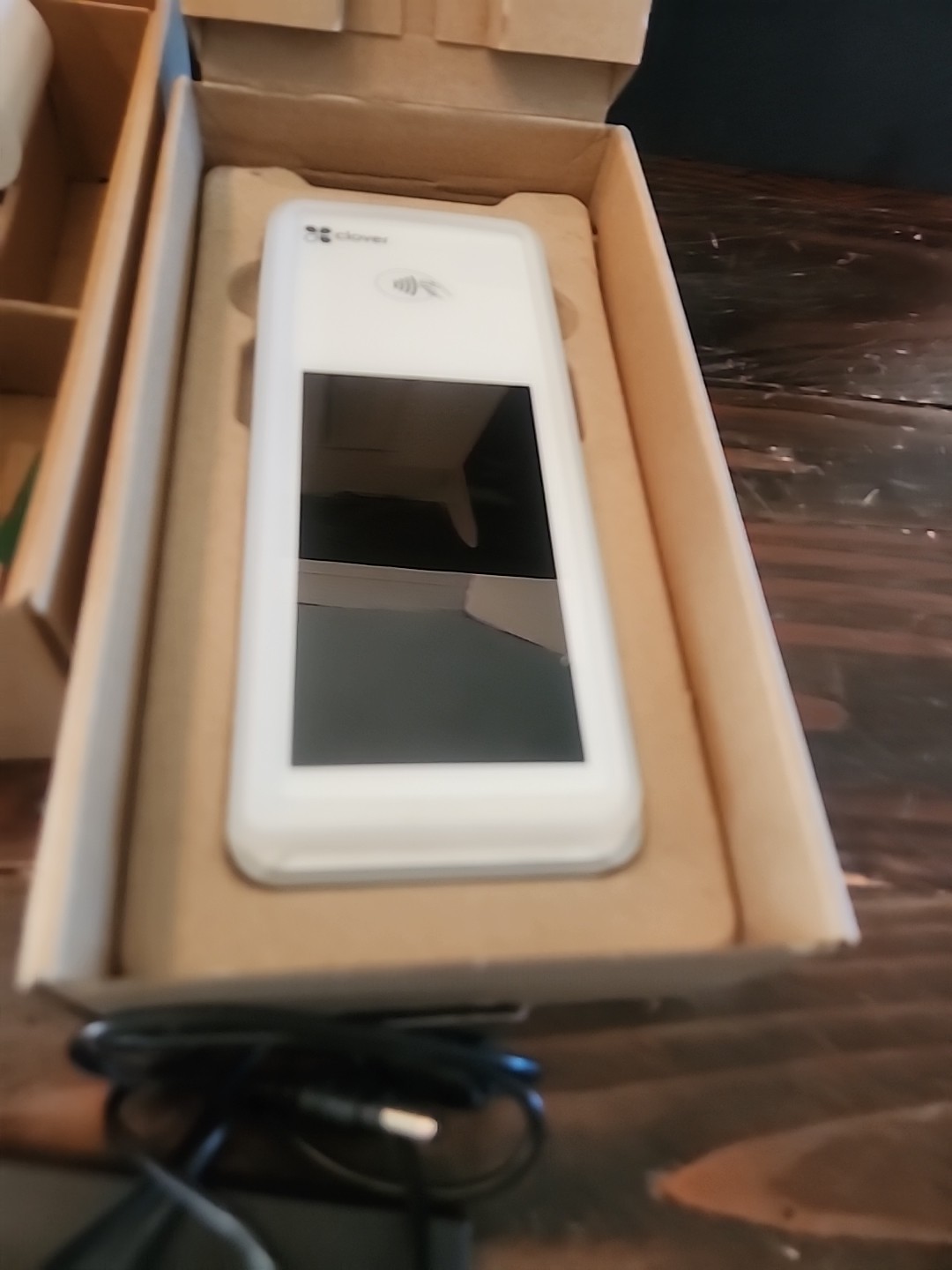 Clover Flex C403 Wireless POS Reader Lot Not 100% Sure Complete