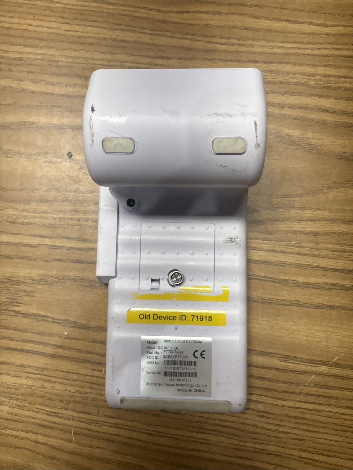 Tousei PT7003M 7″ Touchscreeen Android POS Terminal