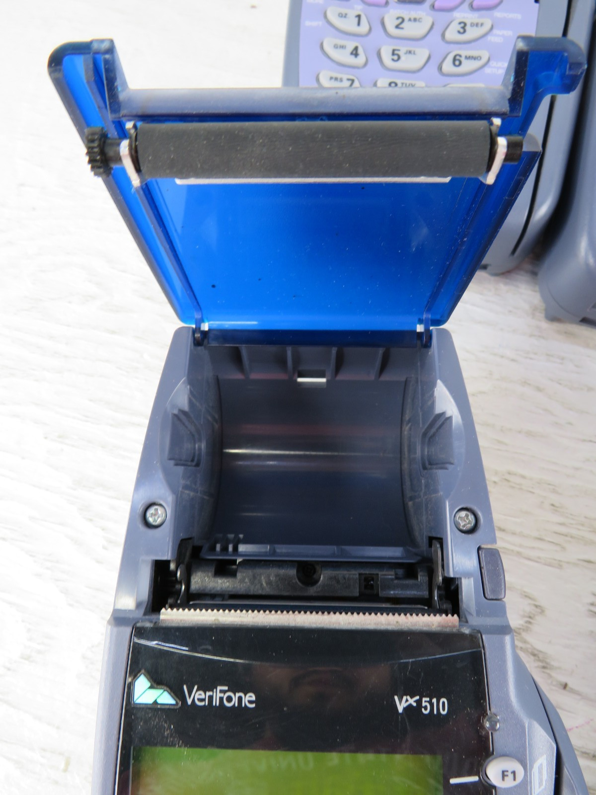 Lot of 7 VeriFone VX510 Credit Card Terminals Mixed Condition as is No Cords