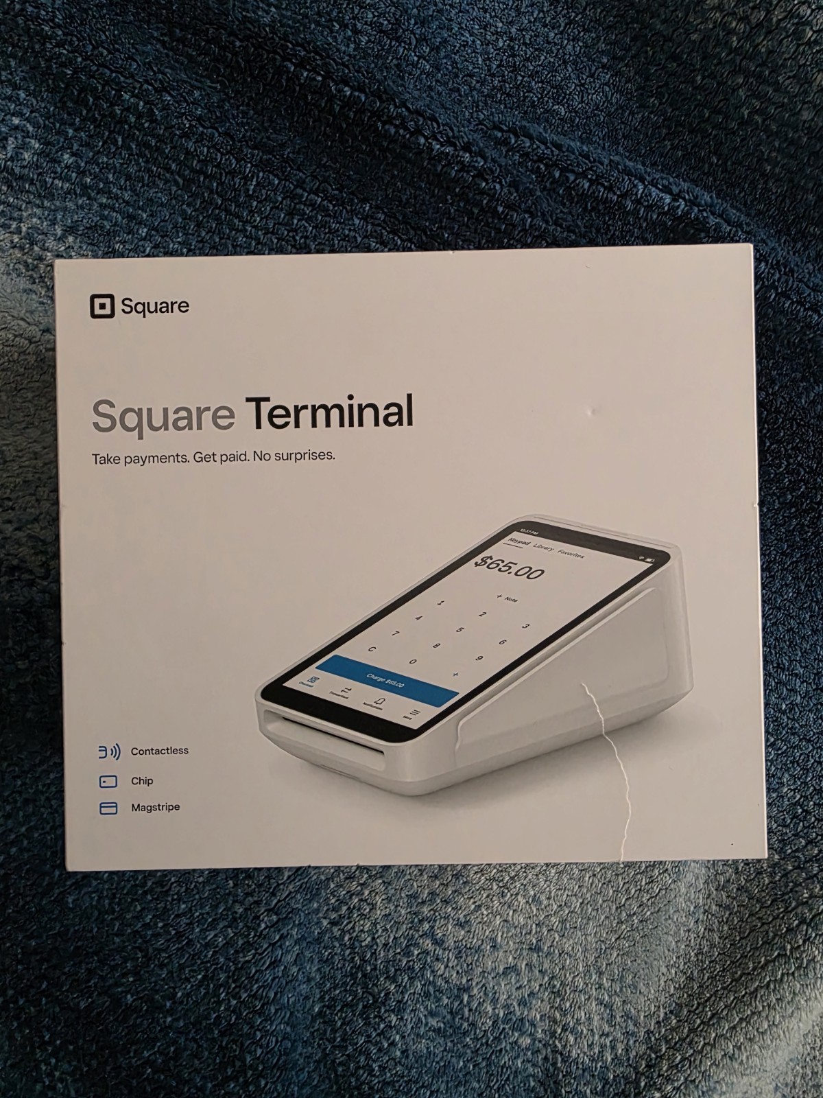 Square Terminal Wireless Credit Card Payment Terminal with Receipt Printer