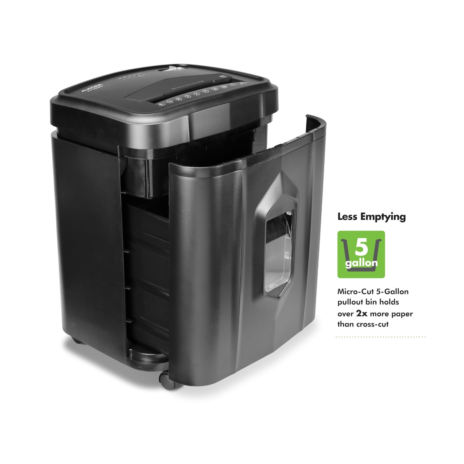 Aurora AU1225MA High-Security 12-Sheet Micro-Cut Paper and CD/Credit Card Shr…
