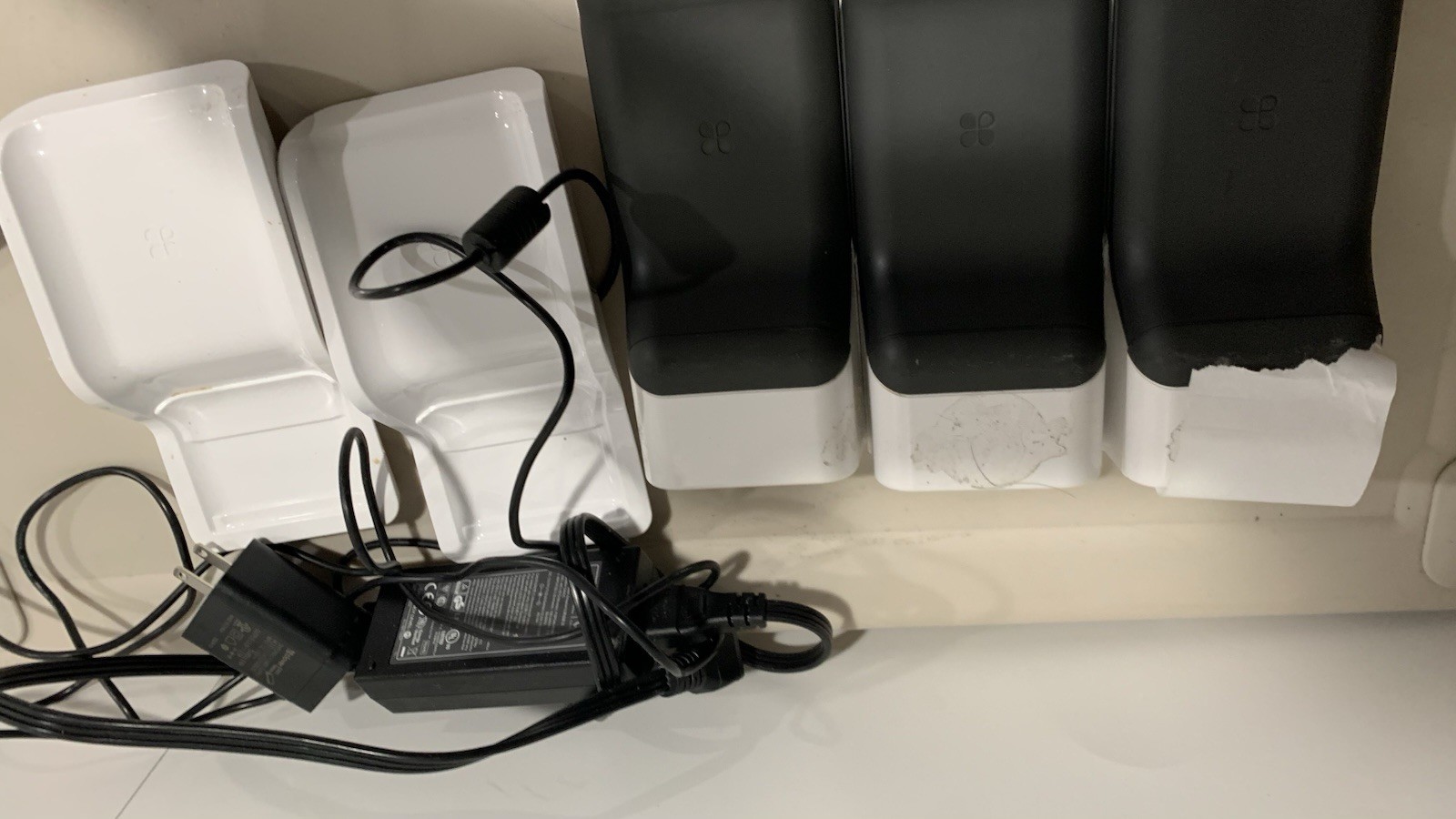 Lot of 3 X Clover Flex 3 Handheld POS System w/3 C405 Docking – Redy to transfer