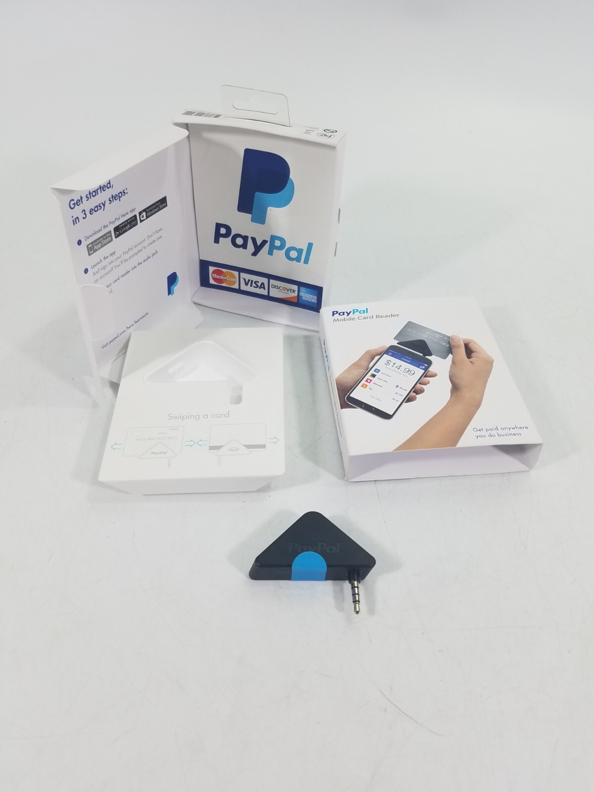 Paypal Mobile Card Reader Magnetic Scanner iOS Android Windows Devices