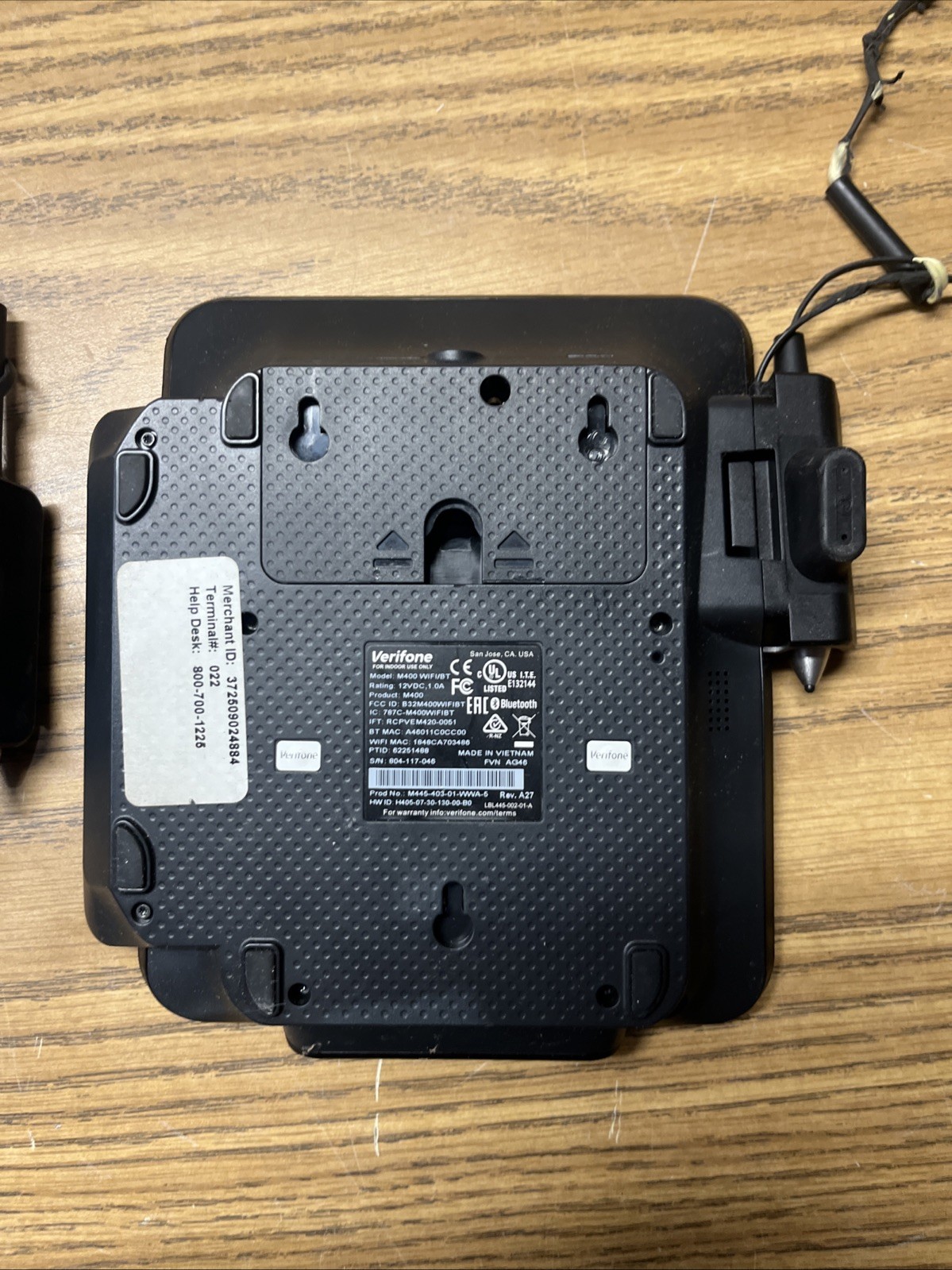 LOT 2 – Verifone M400 WIFI/BT Credit Card Payment Terminals