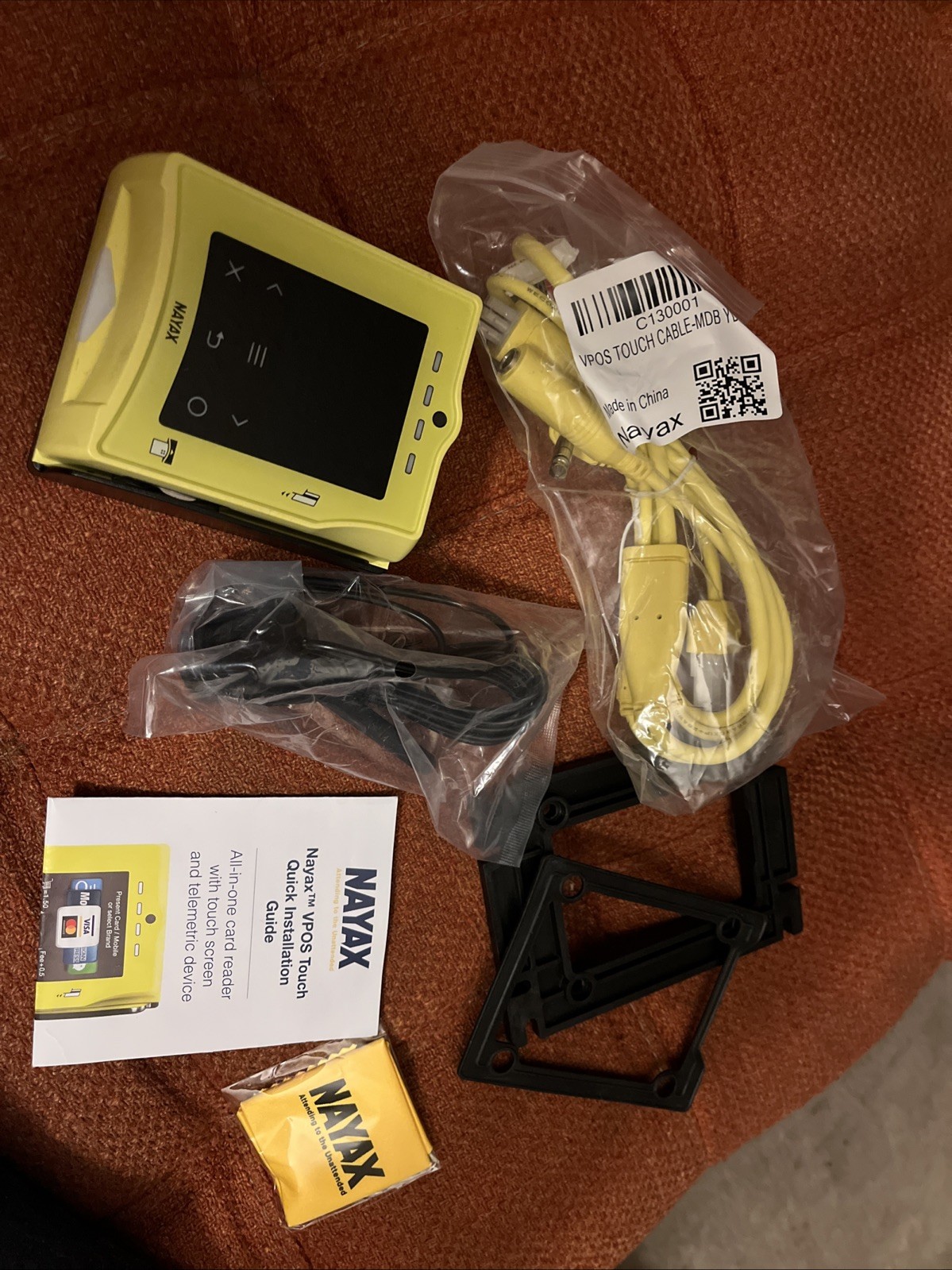 Nayax VPOS Touch Credit Card Reader/Vending Machine And Easy Fit Adapter