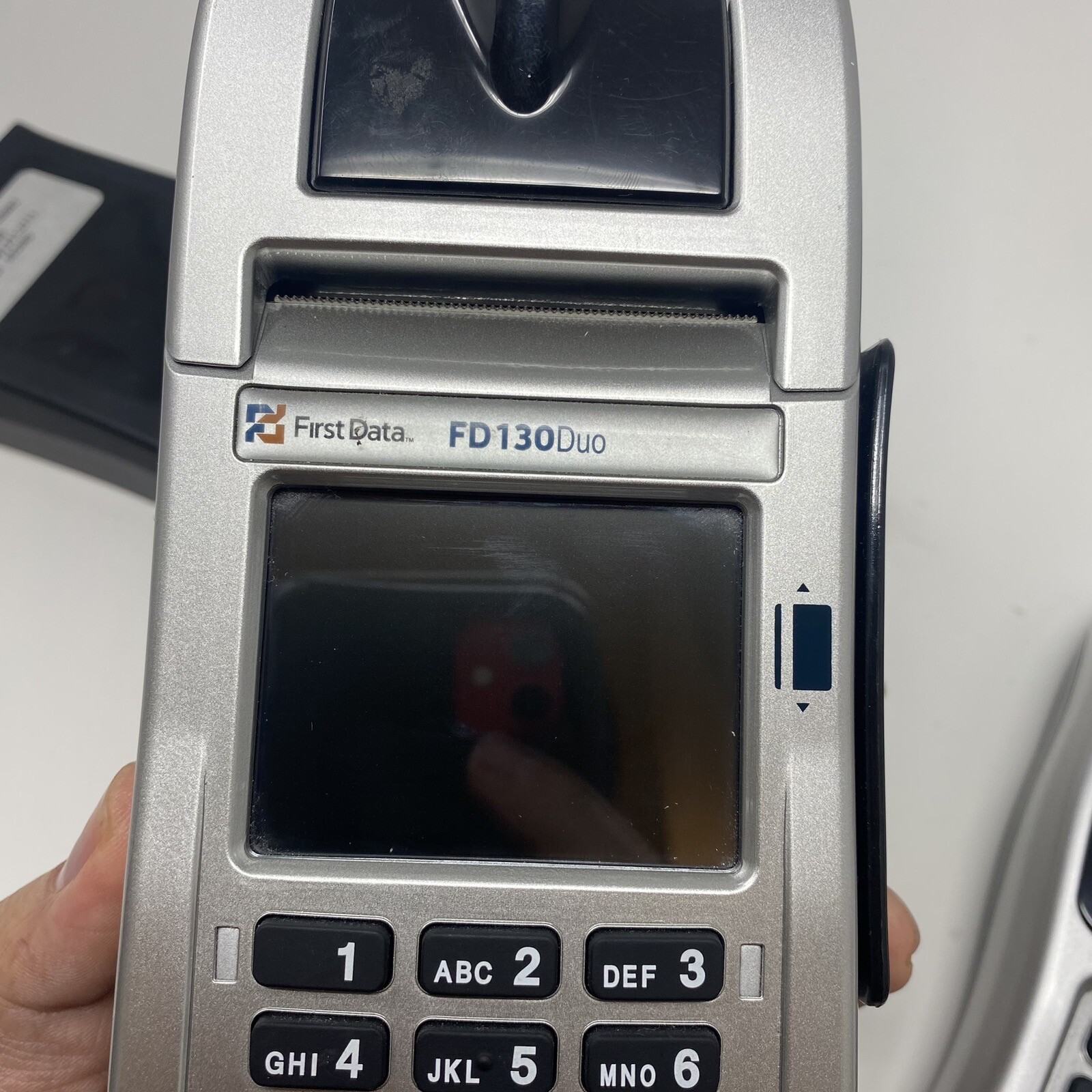 First Data FD130 Duo and FD-35 PIN Pad Credit Debit Card POS Terminal UNTESTED