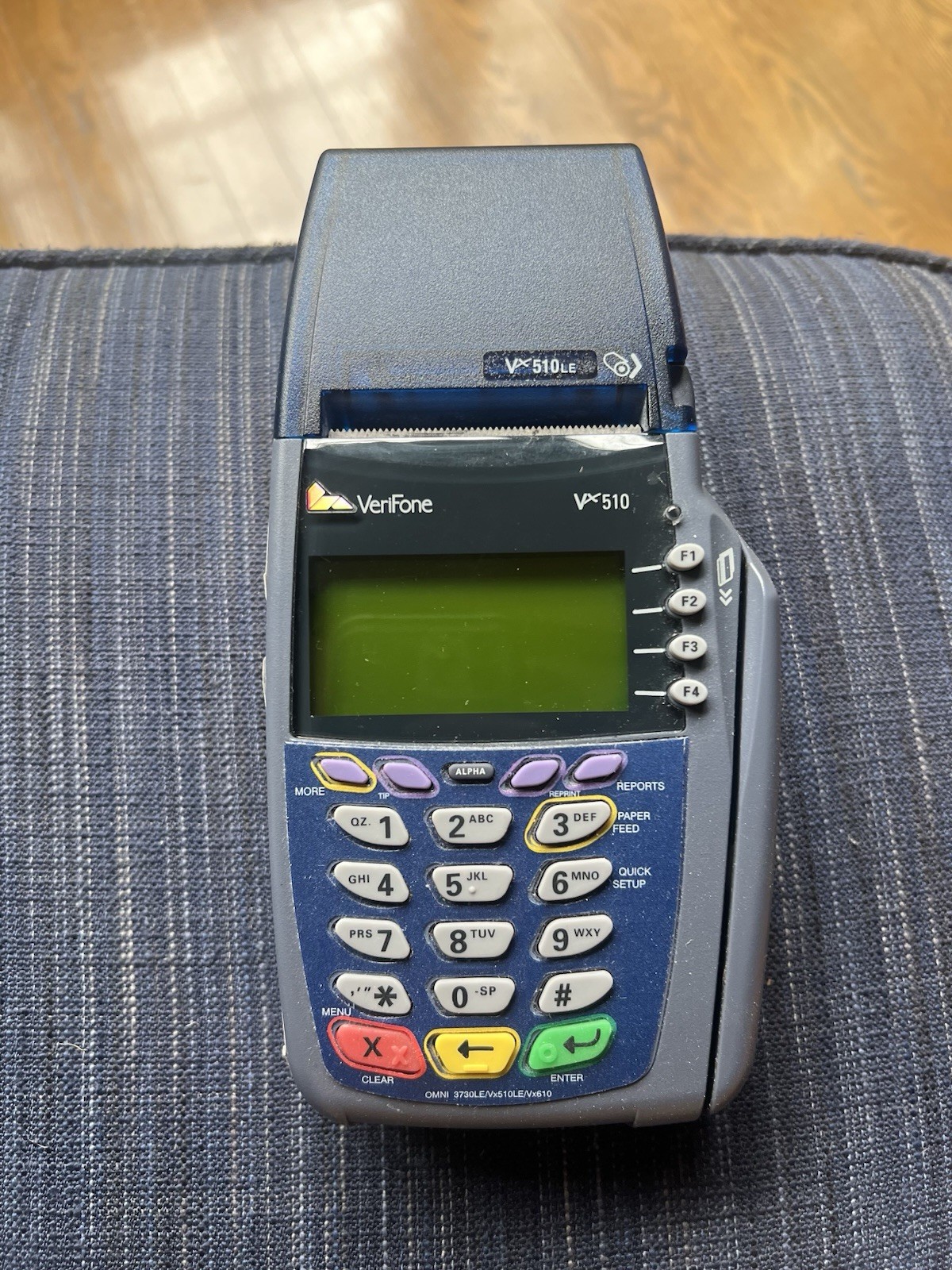 VeriFone VX510 POS Credit Card Reader Terminal With Coords