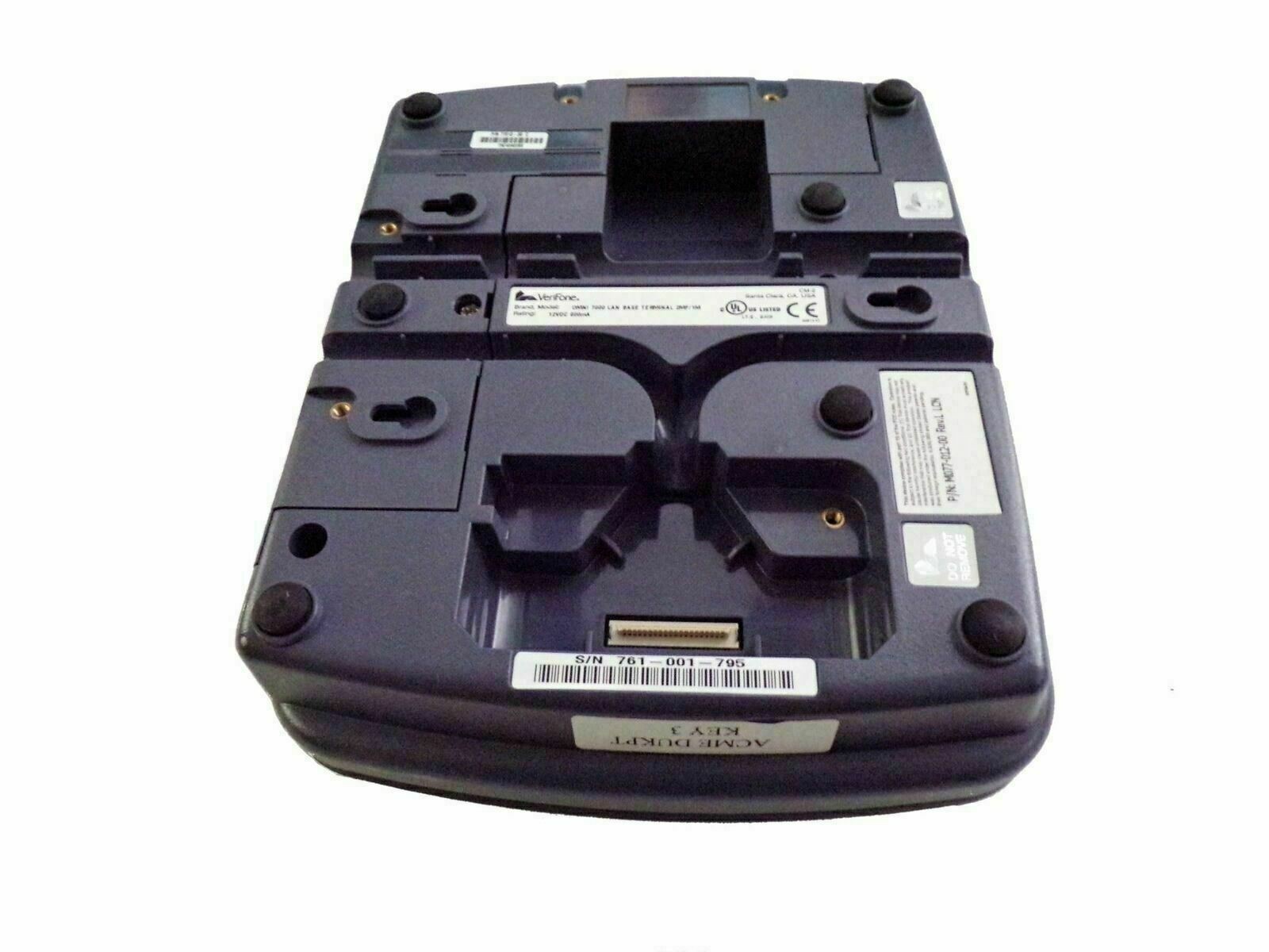 Verifone Omni 7000 Credit Card Payment Terminals POS M077-012-00 NEW
