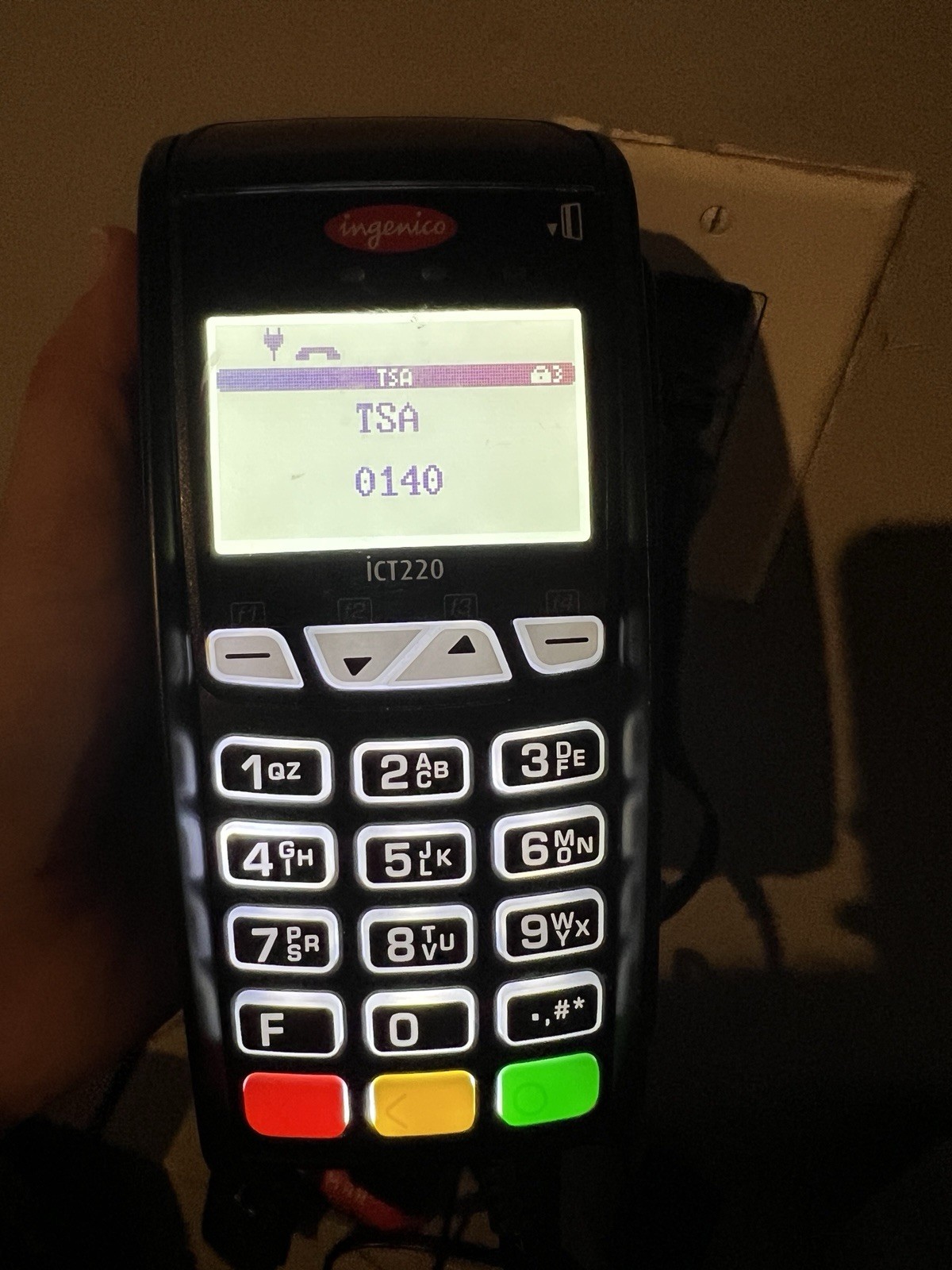 Ingenico Desk iCT220 Heartland Payment System